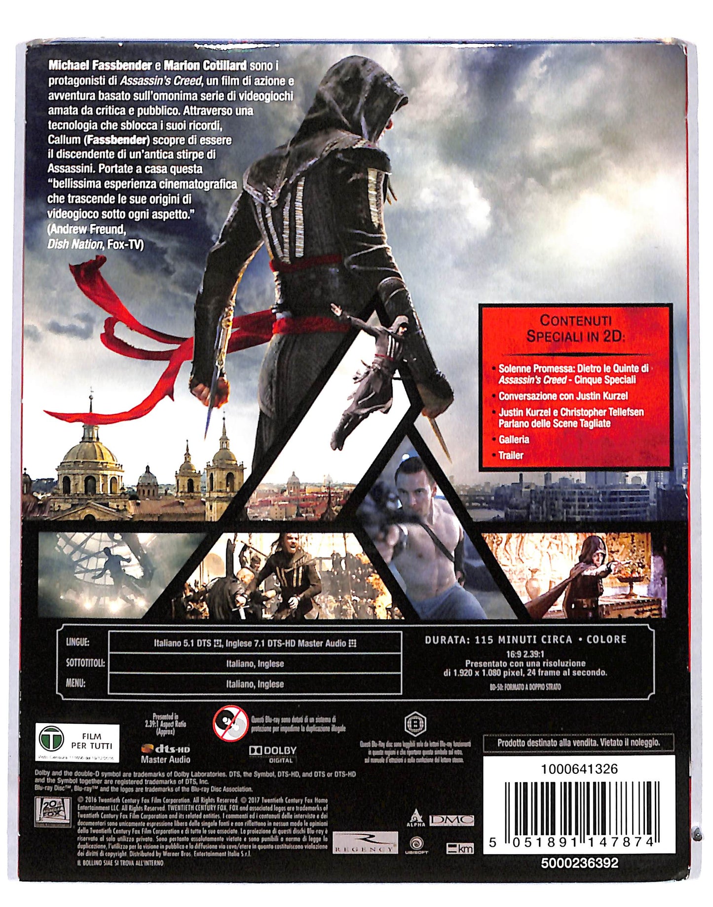 EBOND Assassin's Creed 3D + SLIPCASE BLURAY DB683710
