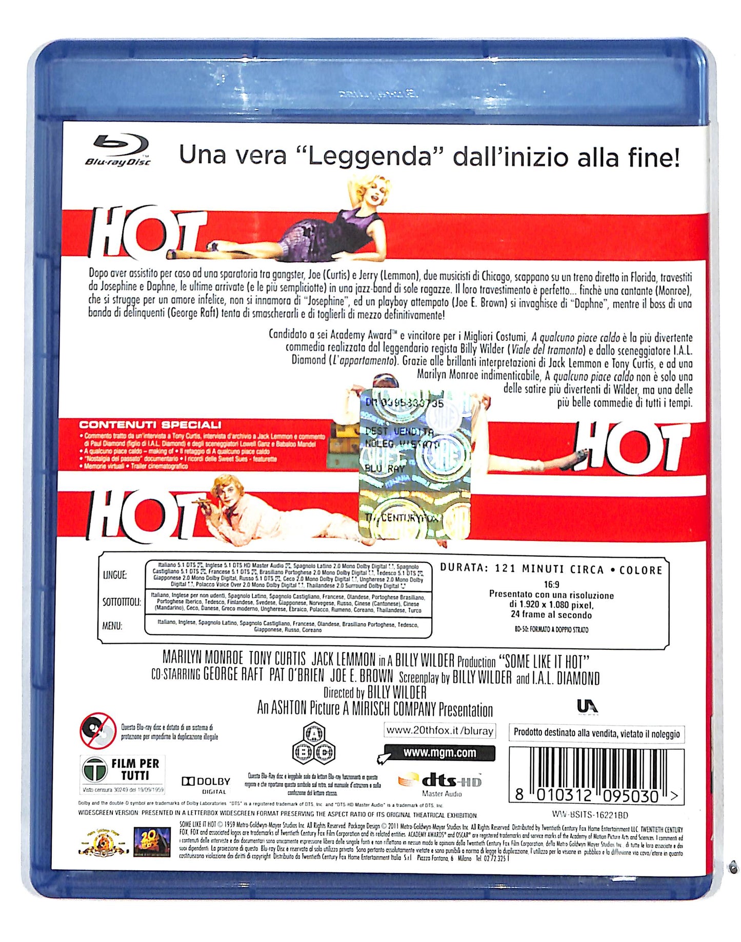 EBOND A Qualcuno Piace Caldo BLURAY DB683746