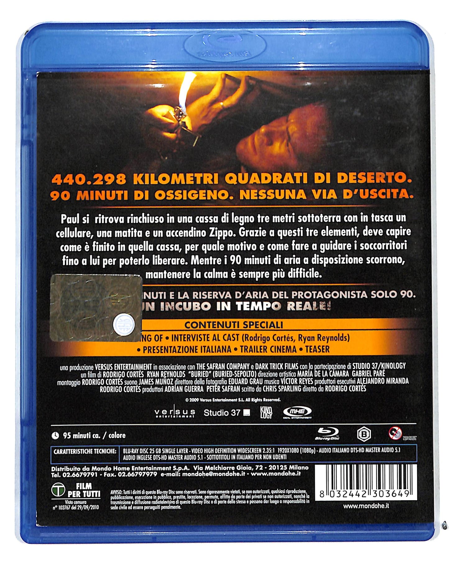 EBOND Buried - Sepolto NOLEGGIO BLURAY DB683749