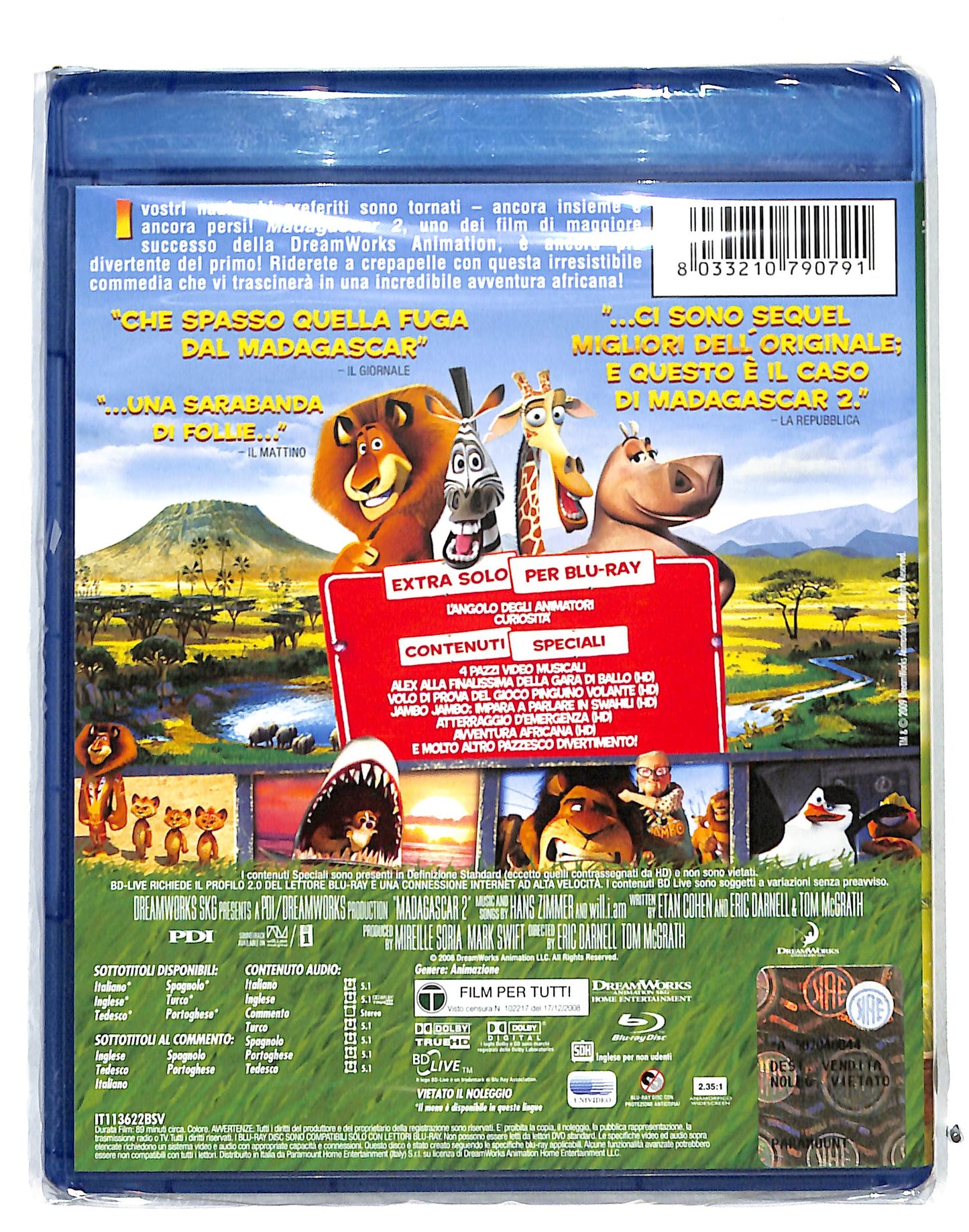 EBOND Madagascar 2 BLURAY DB683753