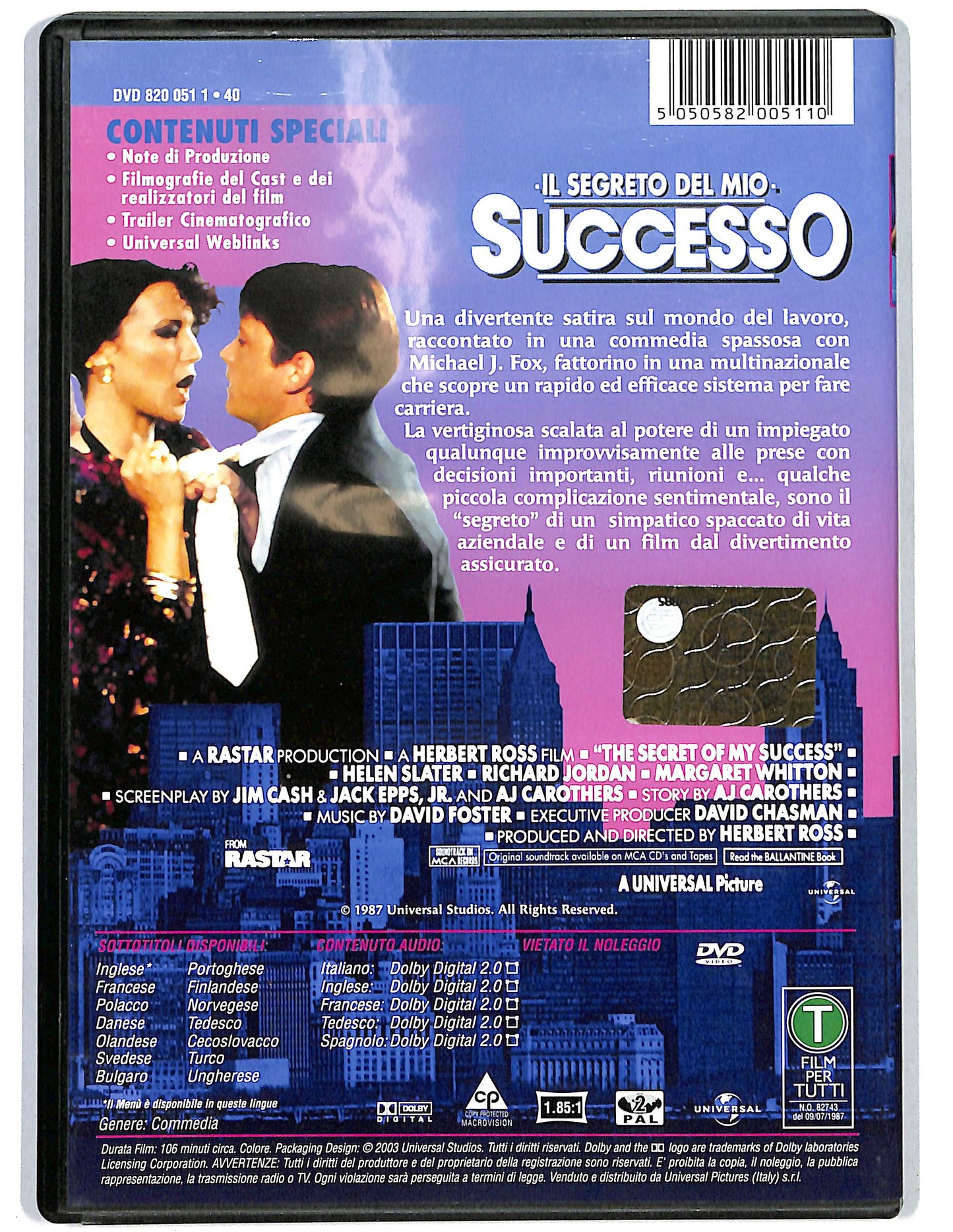 EBOND Il segreto del mio successo DVD DB683806