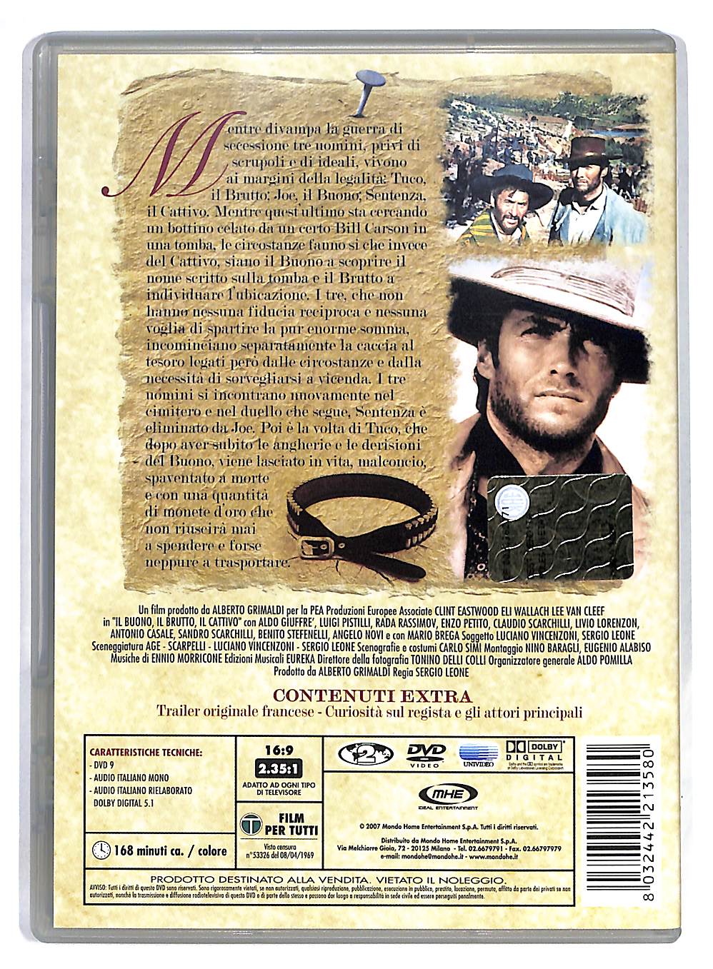 EBOND Il Buono, Il Brutto, Il Cattivo DVD DB683820