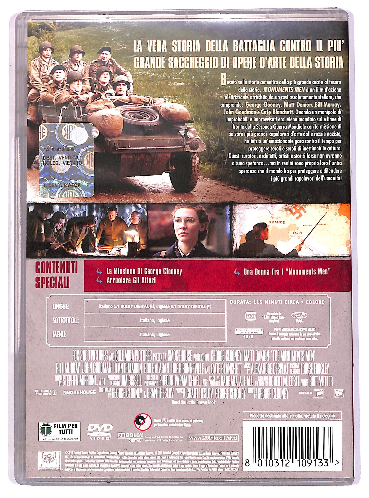 EBOND Monuments Men DVD DB683841