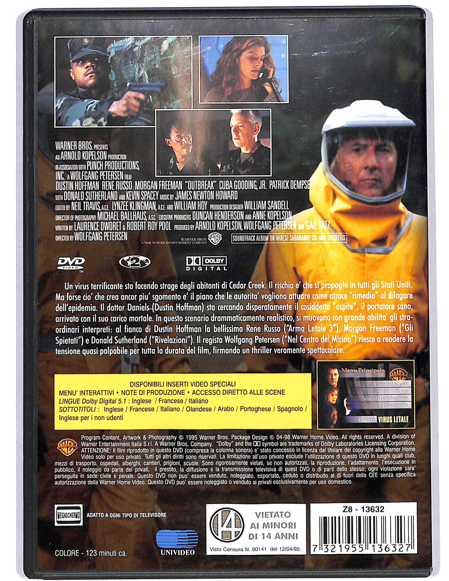 EBOND Virus letale DVD DB683843