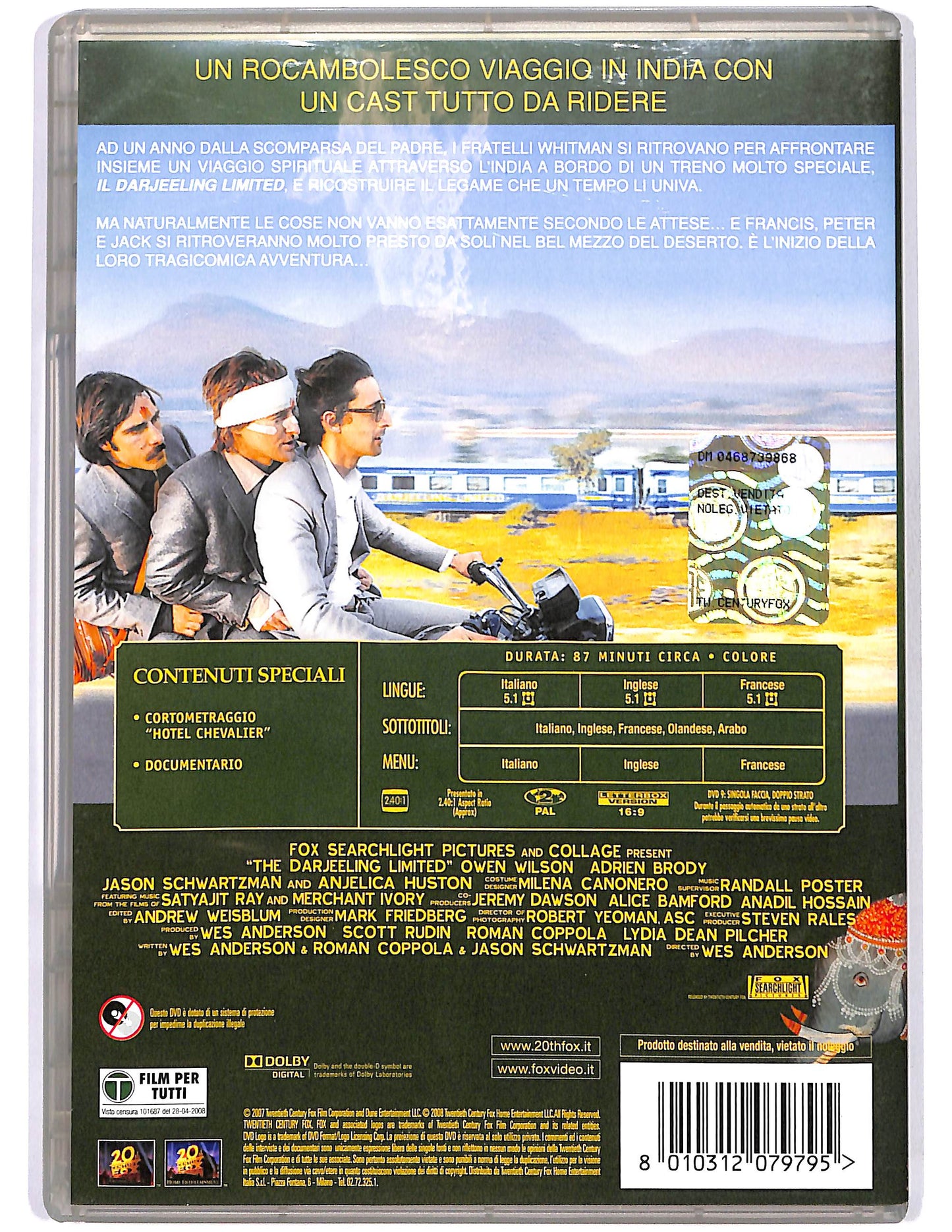 EBOND Il treno per il Darjeeling DVD DB683859