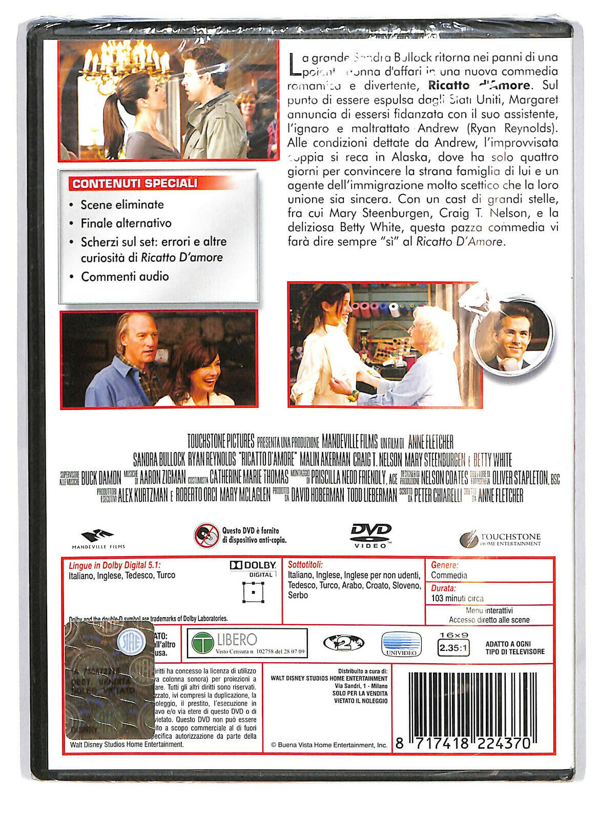 EBOND Ricatto D'amore DVD DB683926