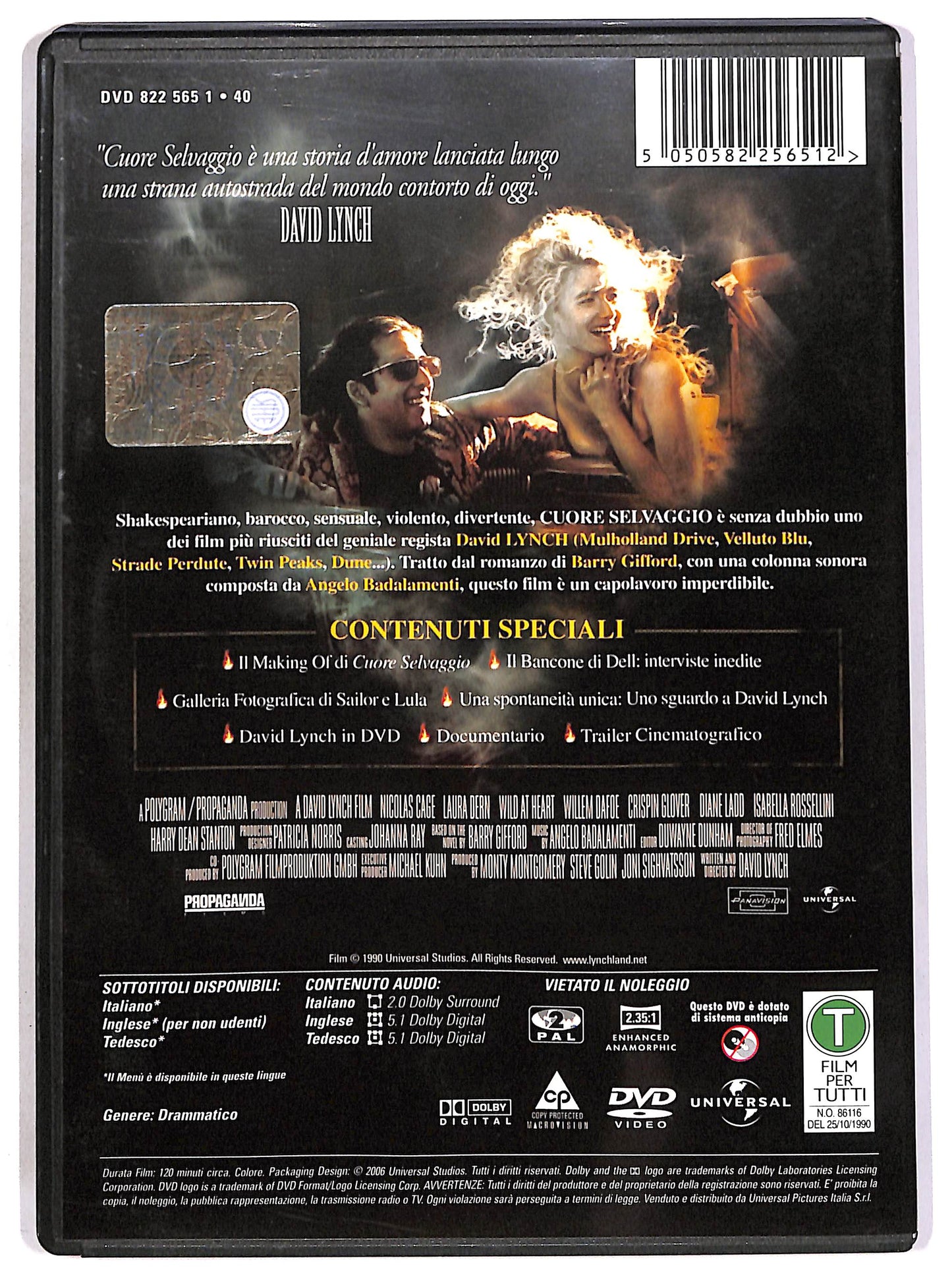 EBOND Cuore selvaggio DVD DB683946