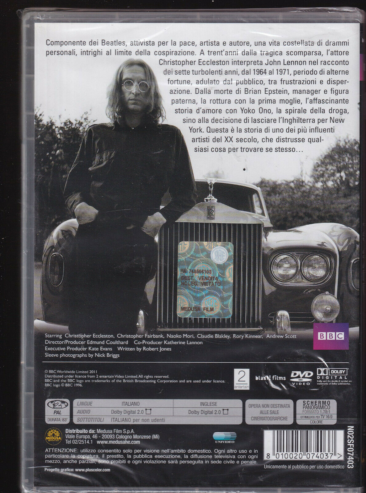 EBOND Lennon Naked Ed. Italiana Sigillata DVD DB683961