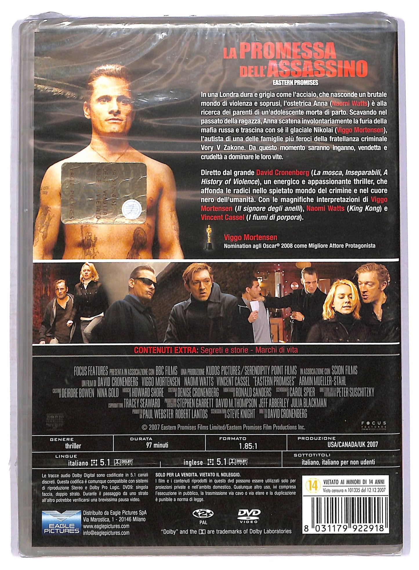 EBOND La promessa dell'assassino DVD DB684209