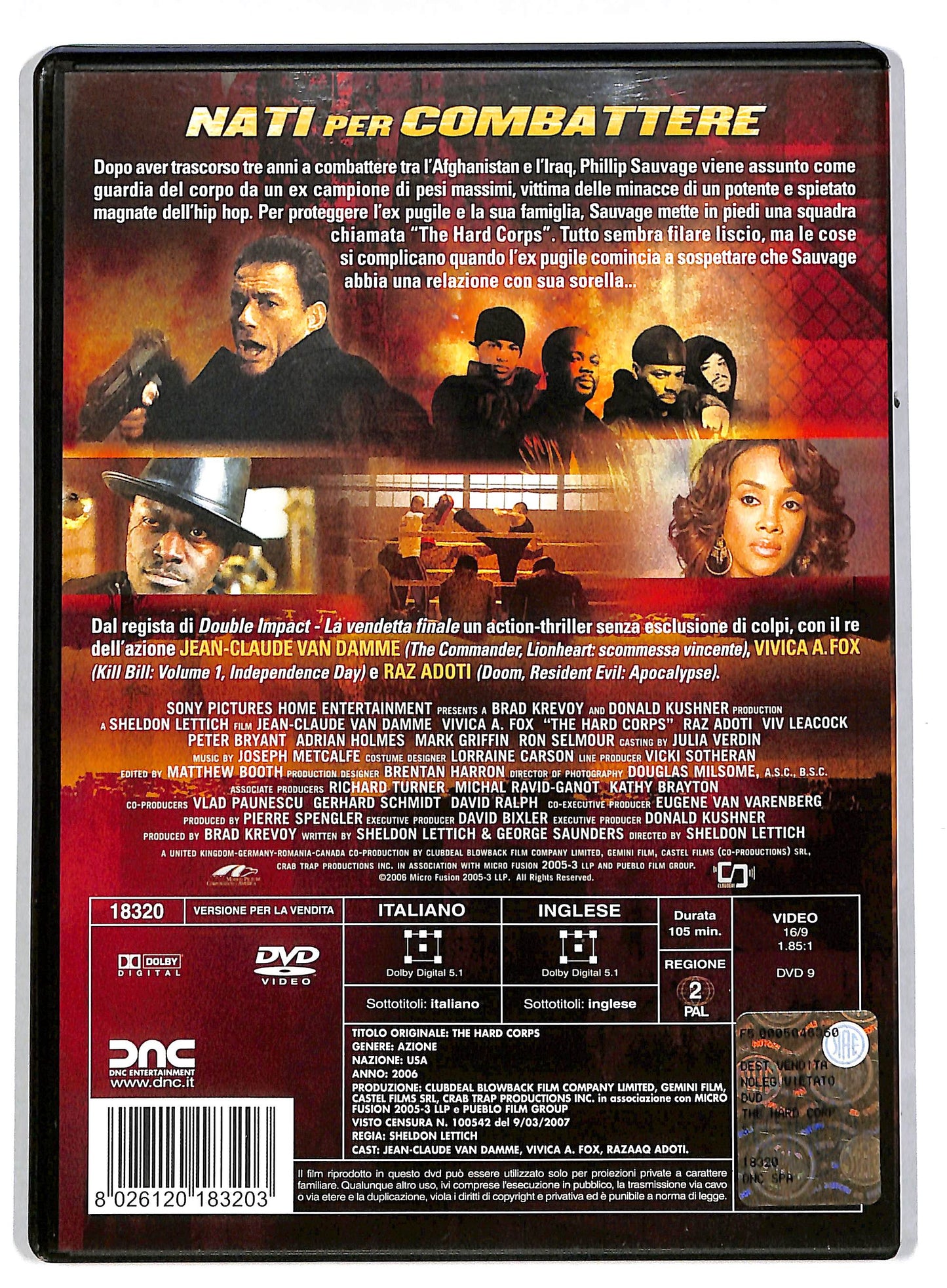 EBOND The hard corps DVD DB684239