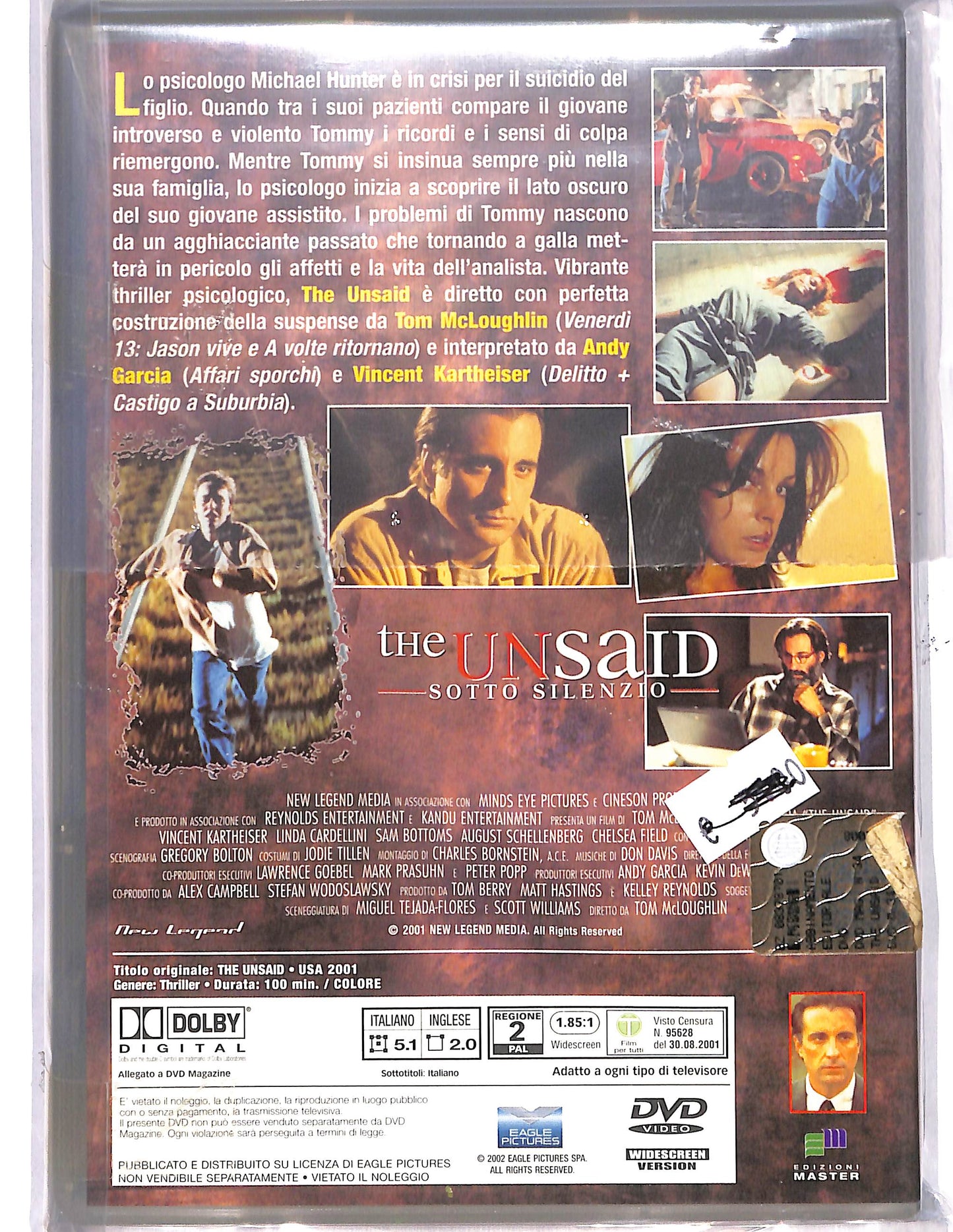 EBOND The Unsaid Sotto silenzio EDITORIALE DVD DB684307