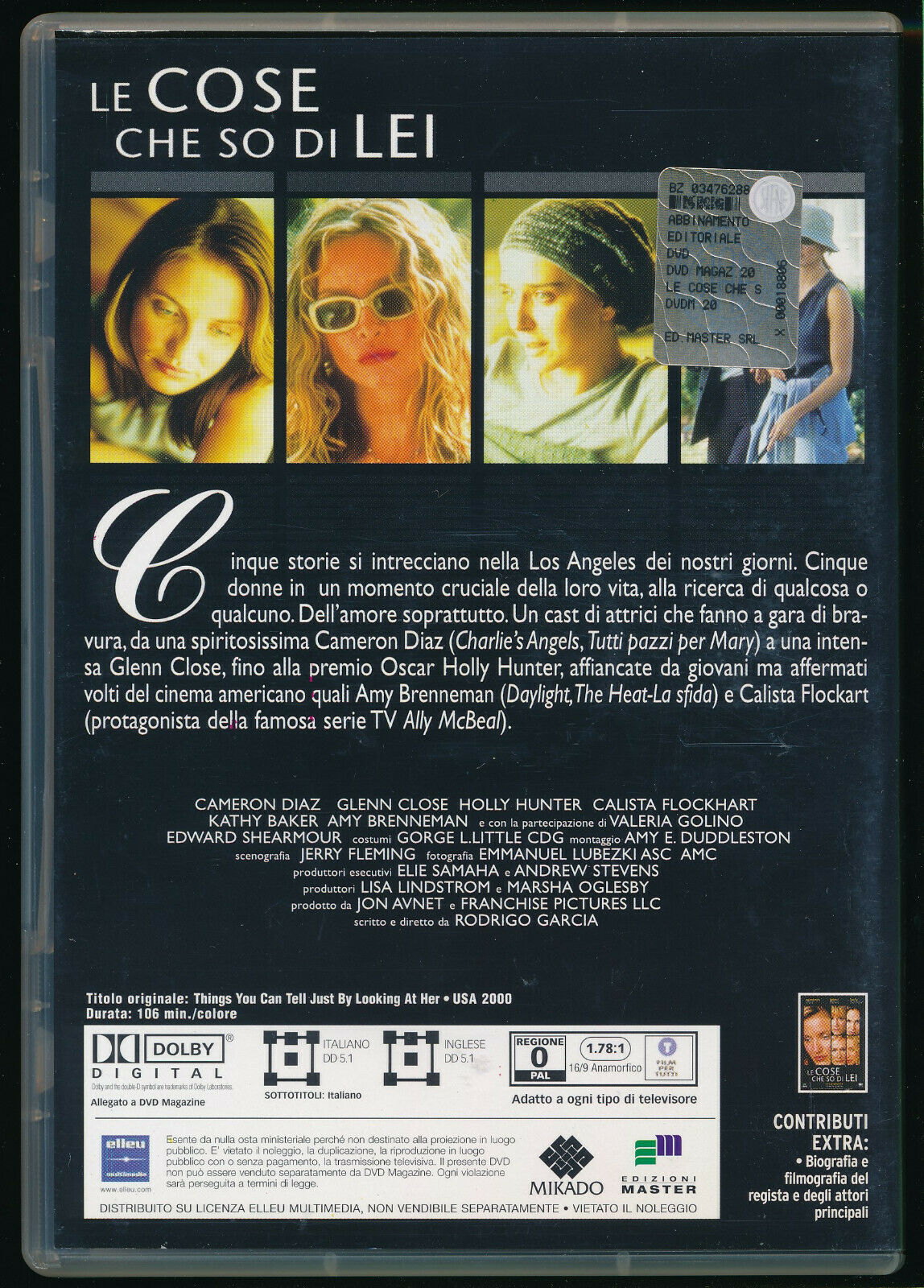 EBOND Le Cose Che So Di Lei DVD DB684331
