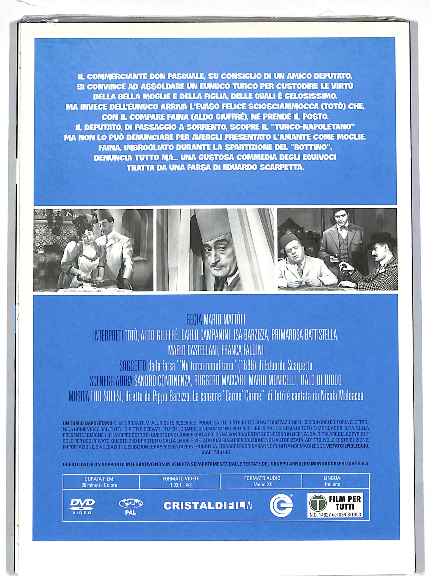 EBOND Un turco napoletano SLIPCASE EDITORIALE DVD DB684631