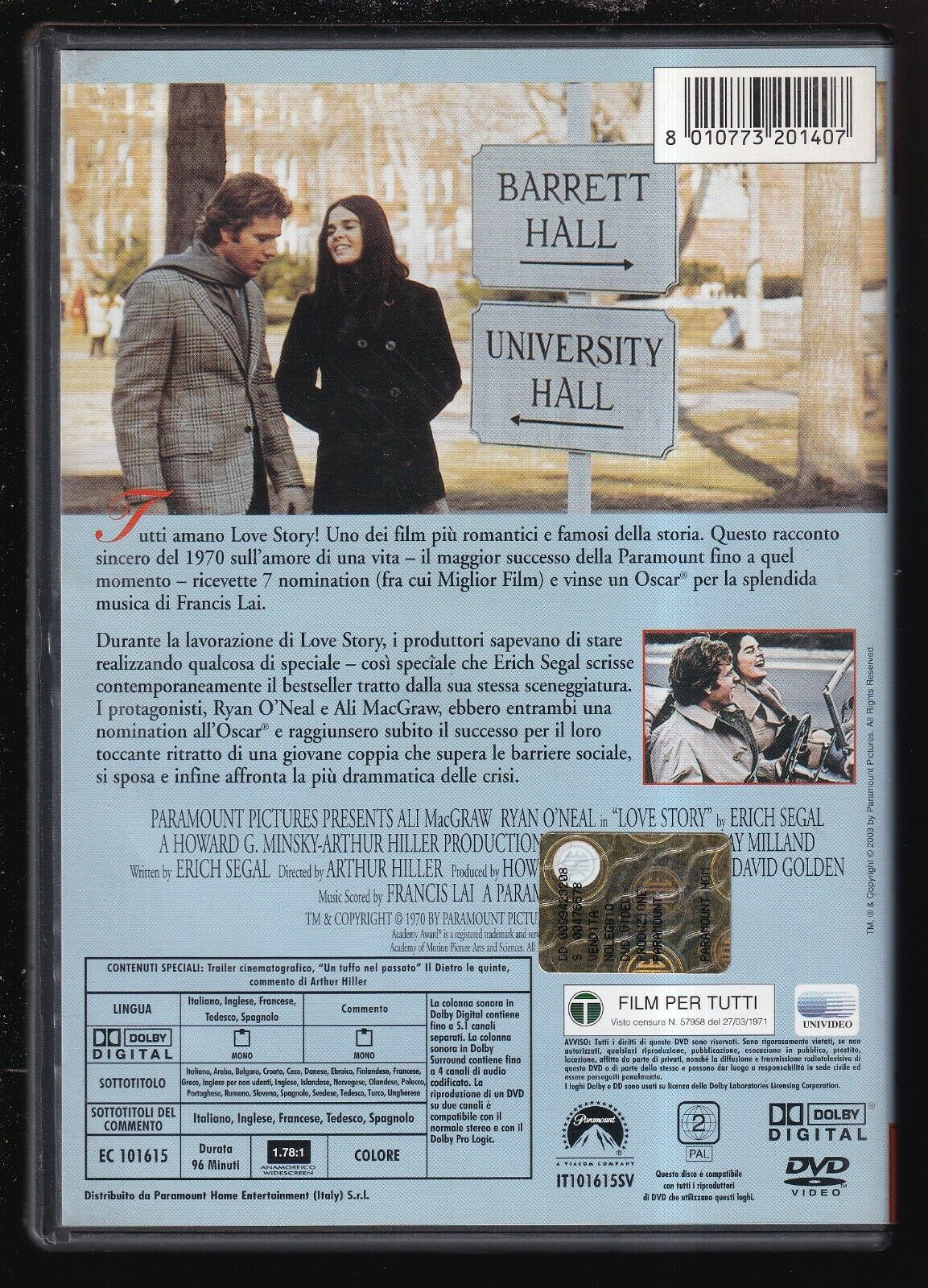 EBOND Love Story DVD DB684639