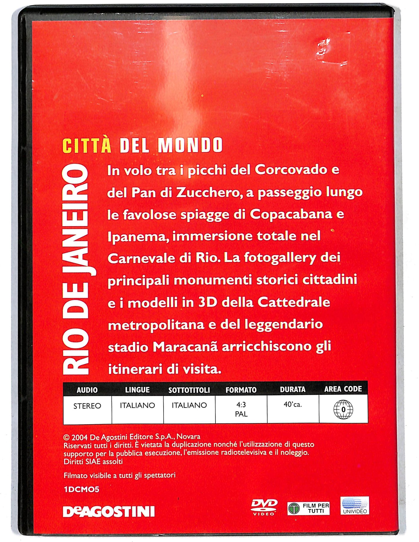 EBOND Citta del mondo Rio De Janeiro EDITORIALE DVD DB684737