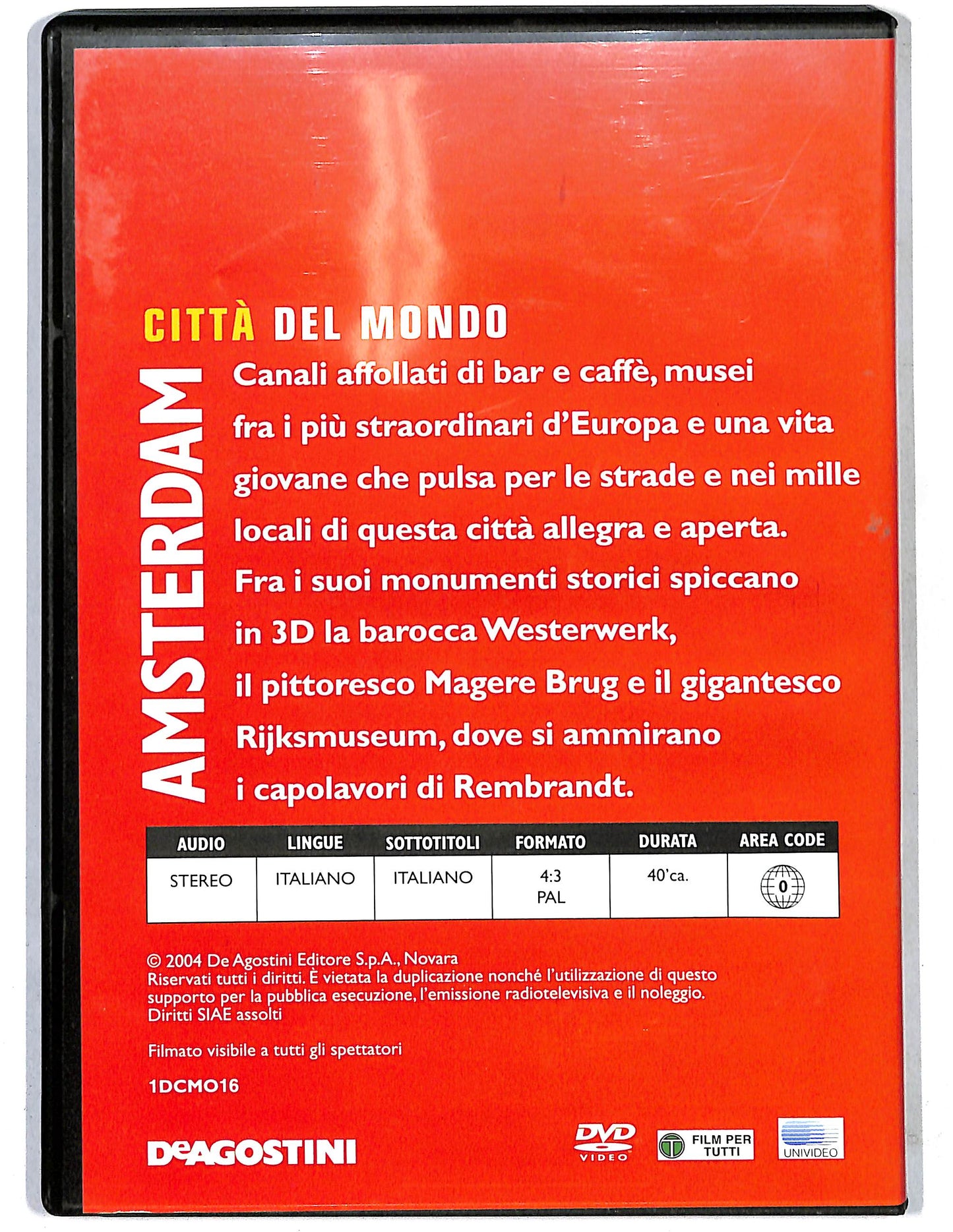 EBOND Citta del mondo Amsterdam EDITORIALE DVD DB684761