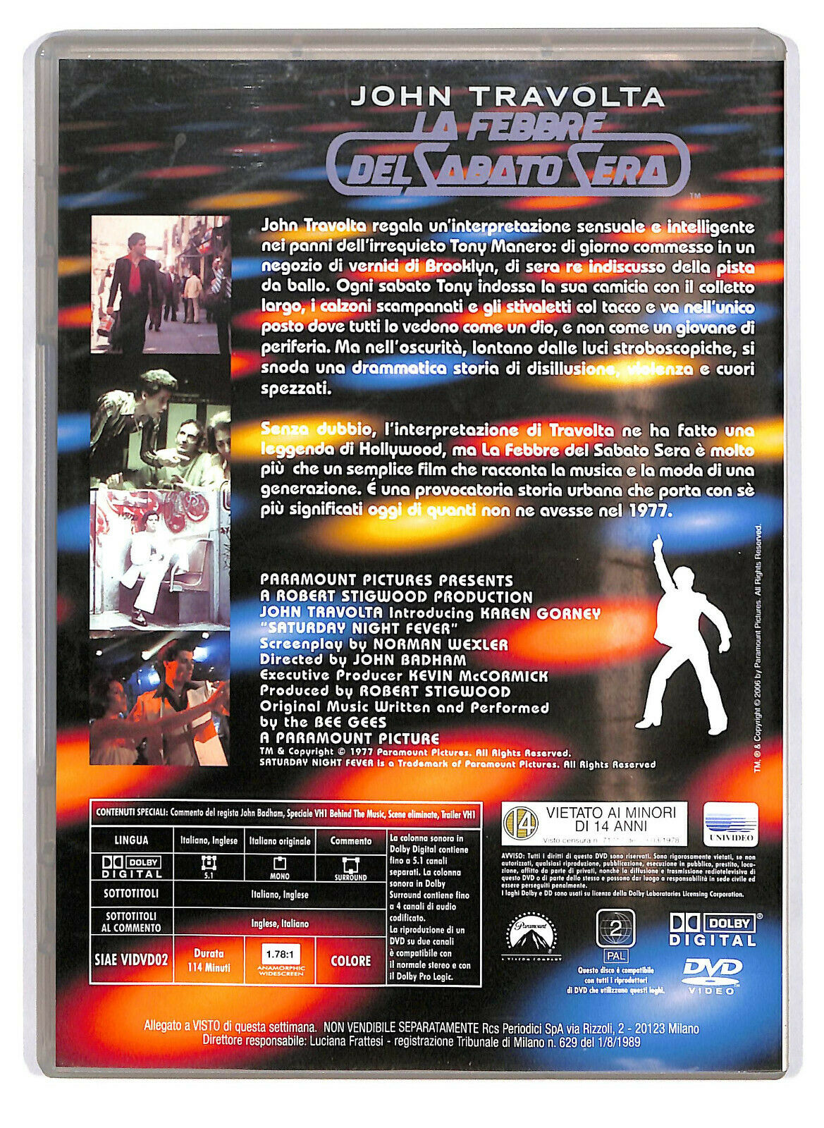 EBOND La Febbre Del Sabato Sera Editoriale DVD DB684811