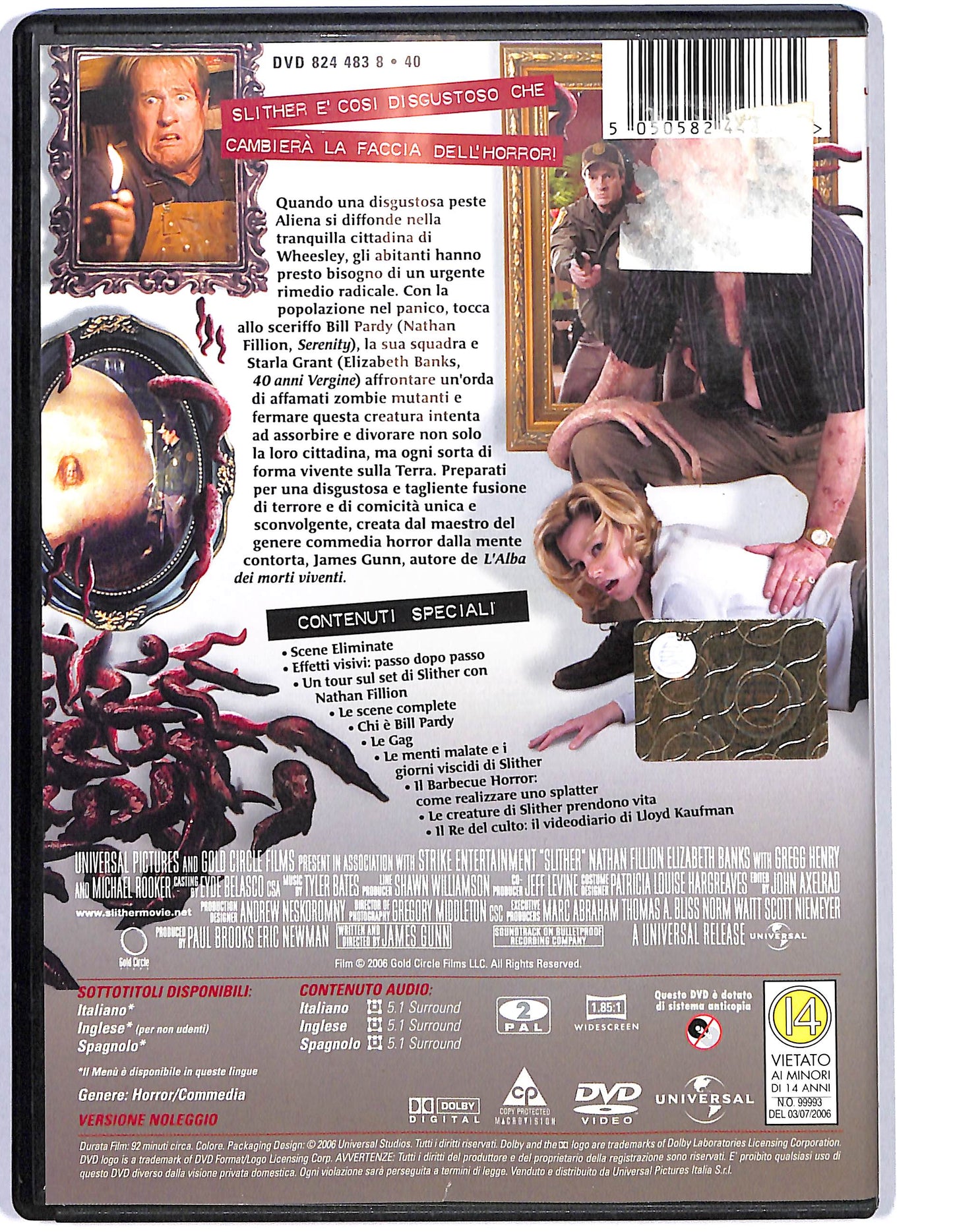 EBOND Slither-Una fame da paura- NOLEGGIO DVD DB684817