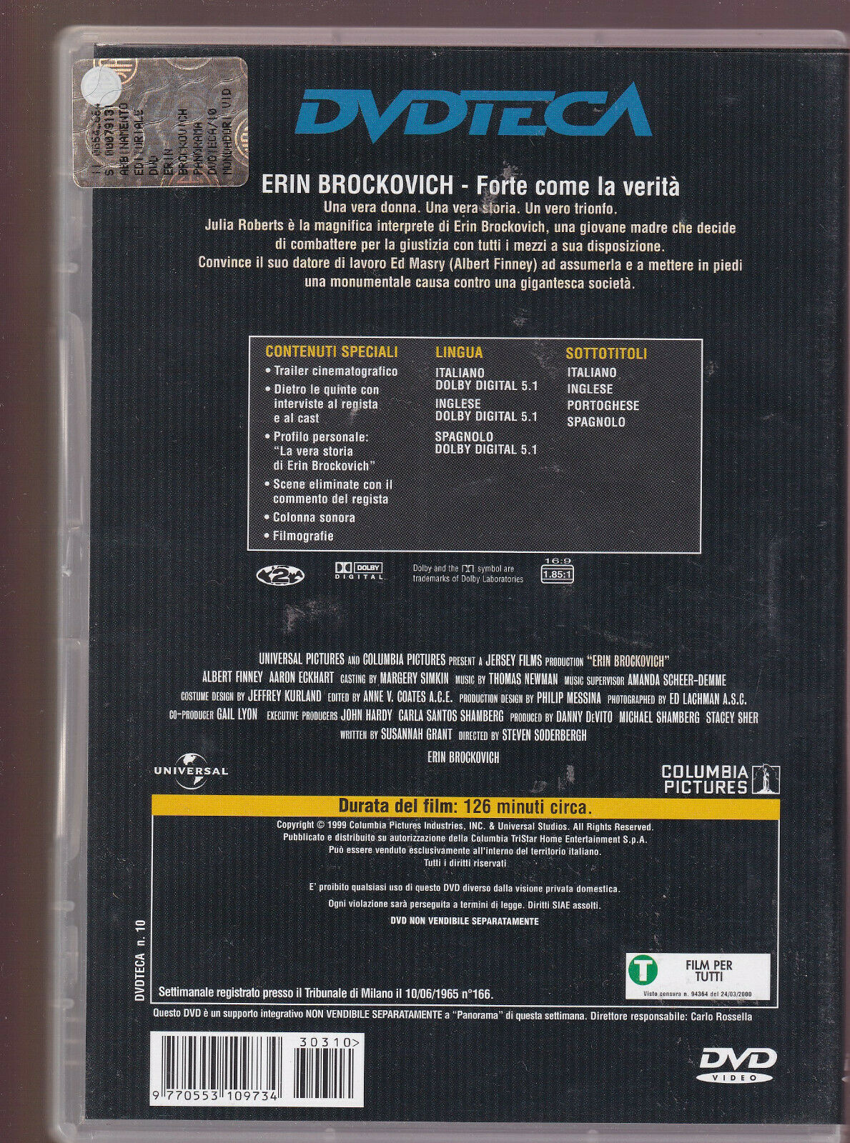 EBOND Erin Brockovich DVD DB684865