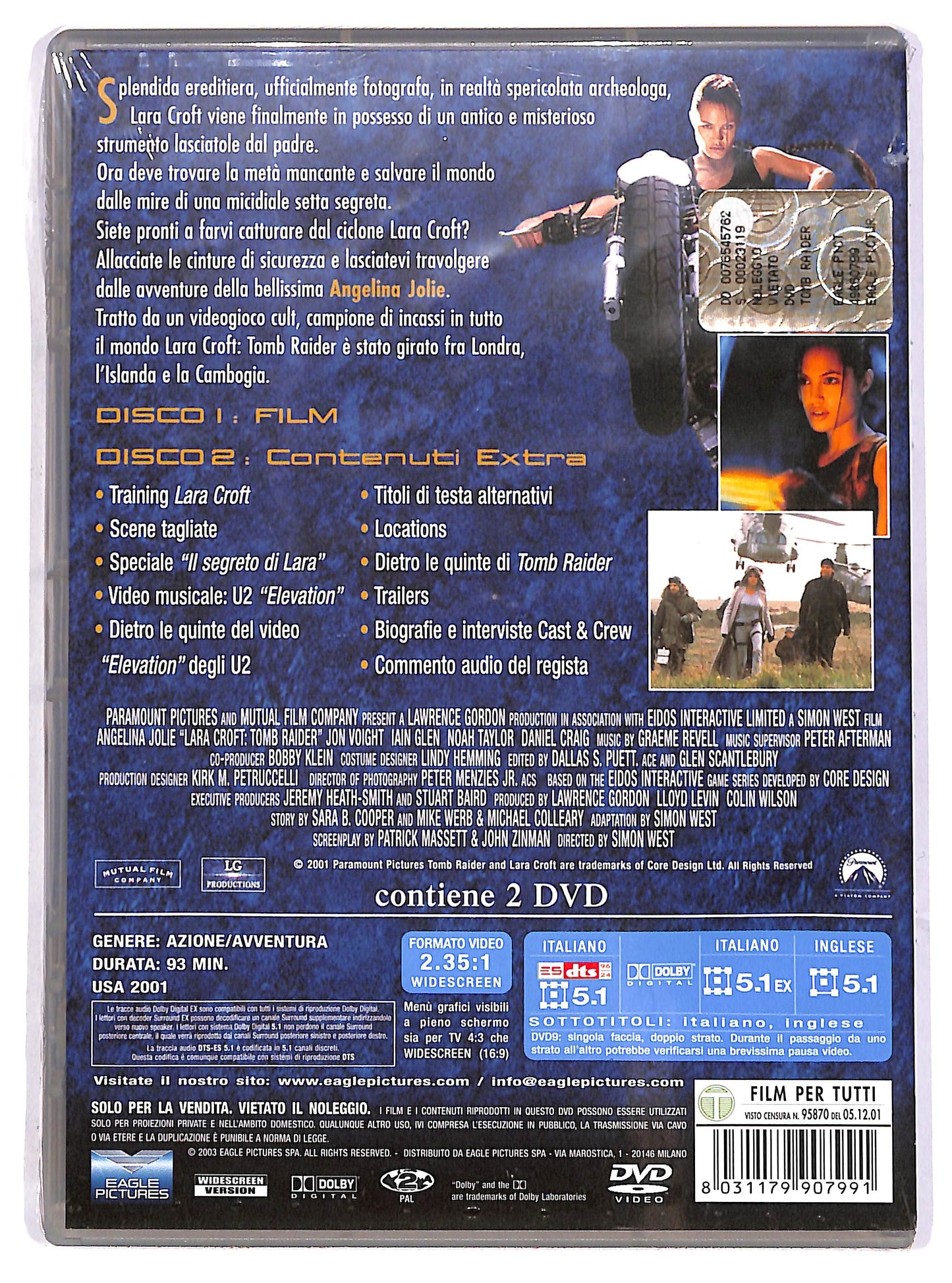 EBOND Tomb Raider DVD DB685237