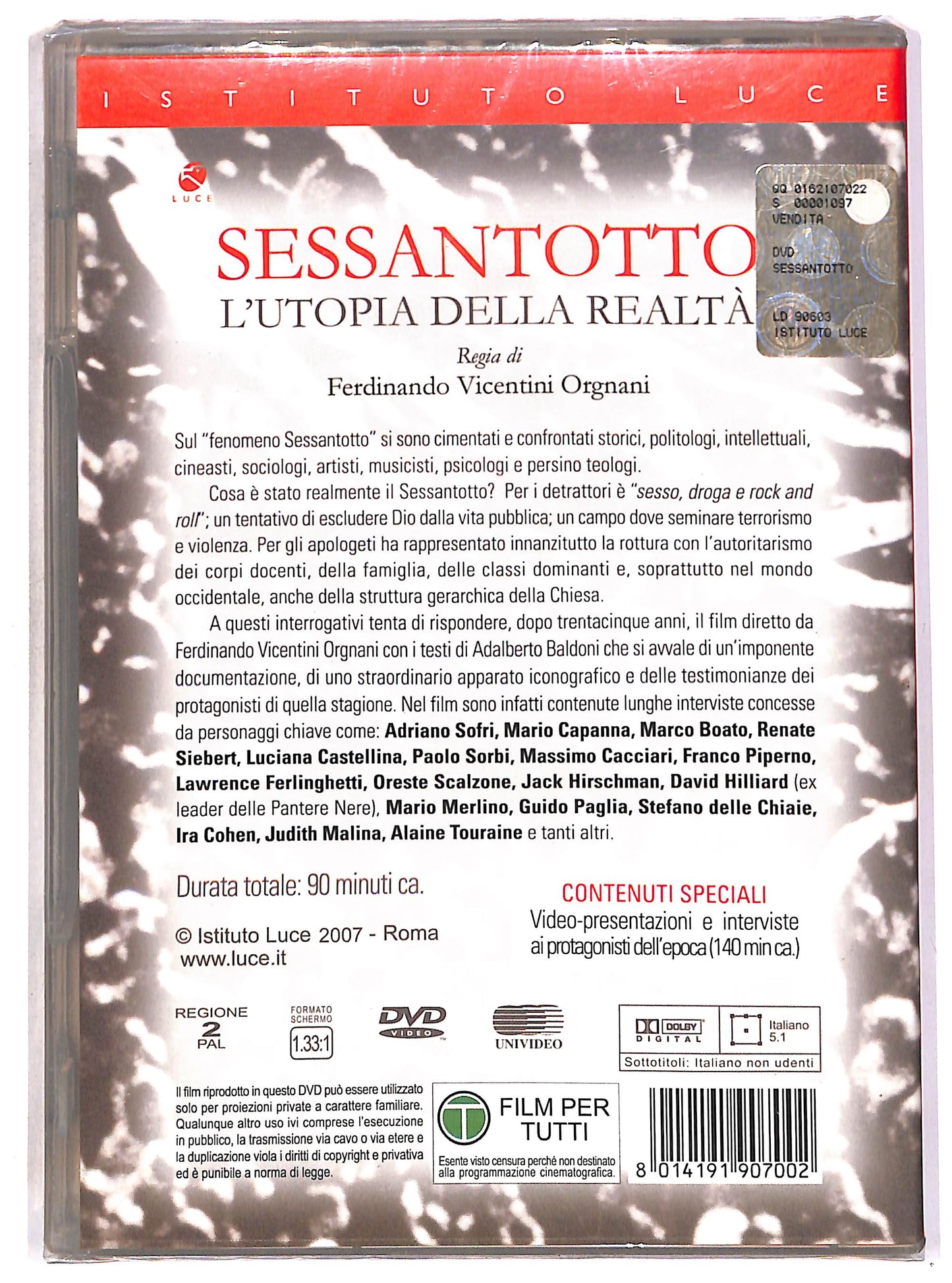 EBOND Sessantotto - L'utopia della realta - Istituto Luce (2 dischi) DVD DB685365