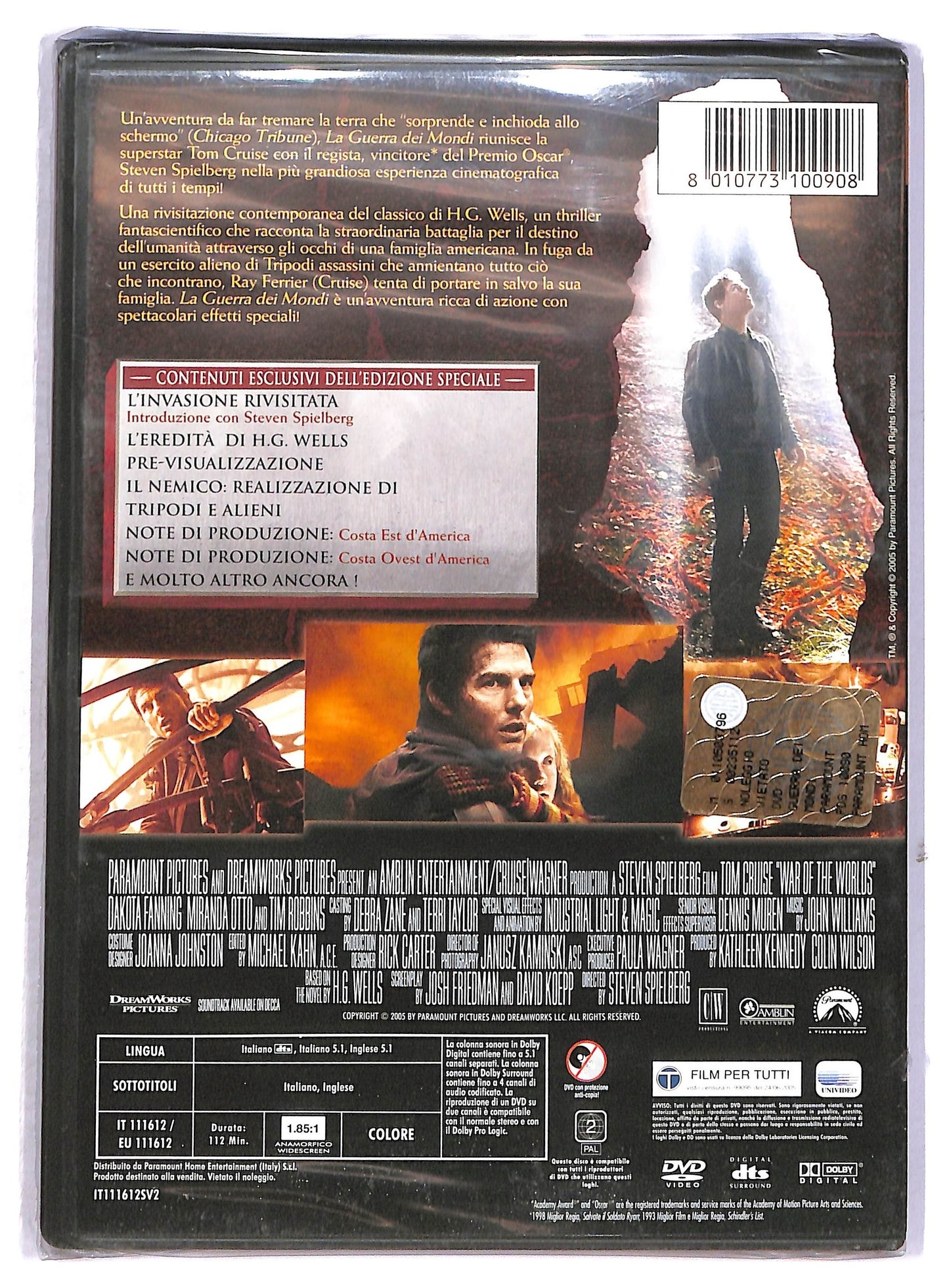 EBOND la guerra dei mondi SPECIAL EDITION DVD DB685713