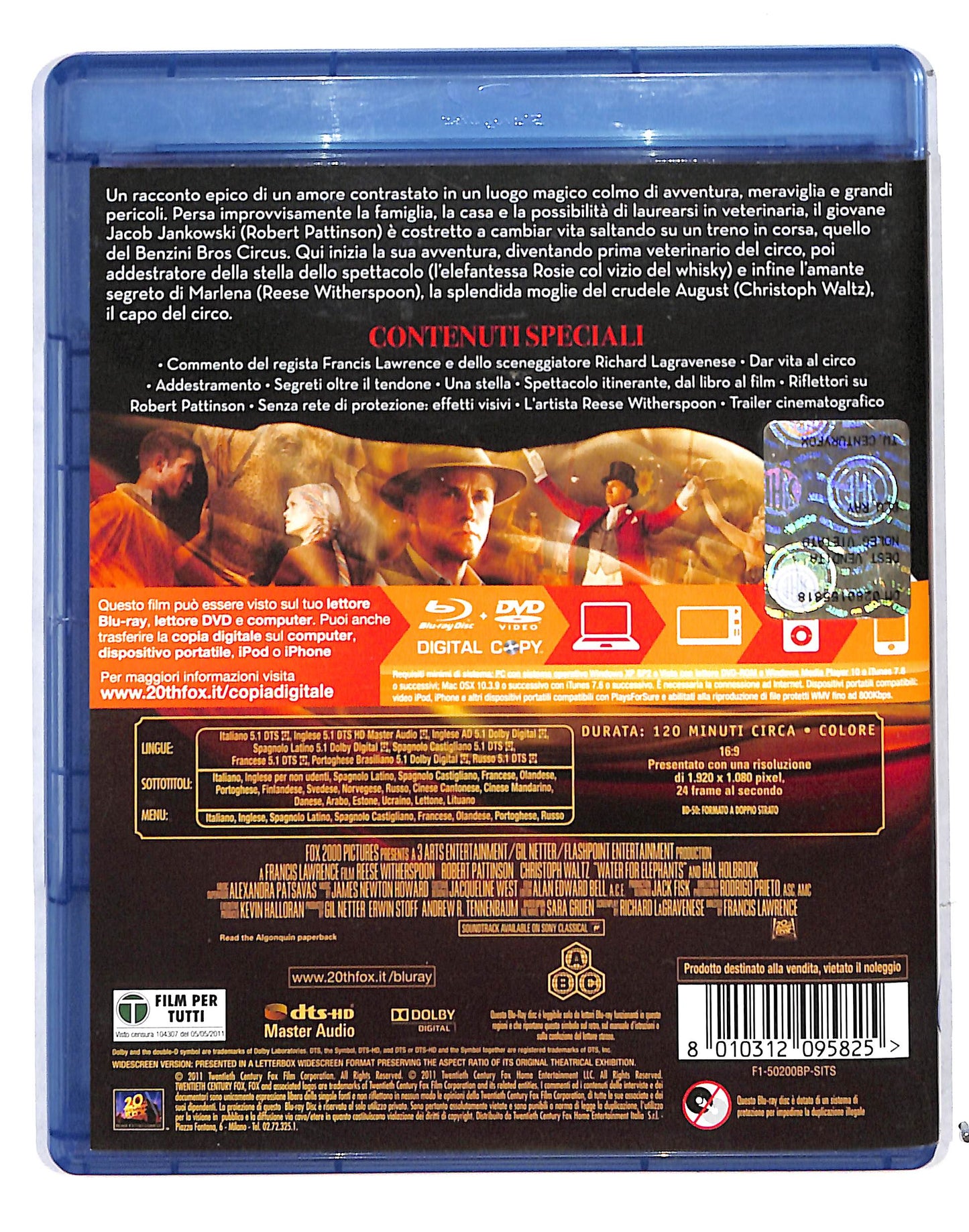 EBOND Come l'acqua per gli elefanti BLURAY BLURAY DB685829
