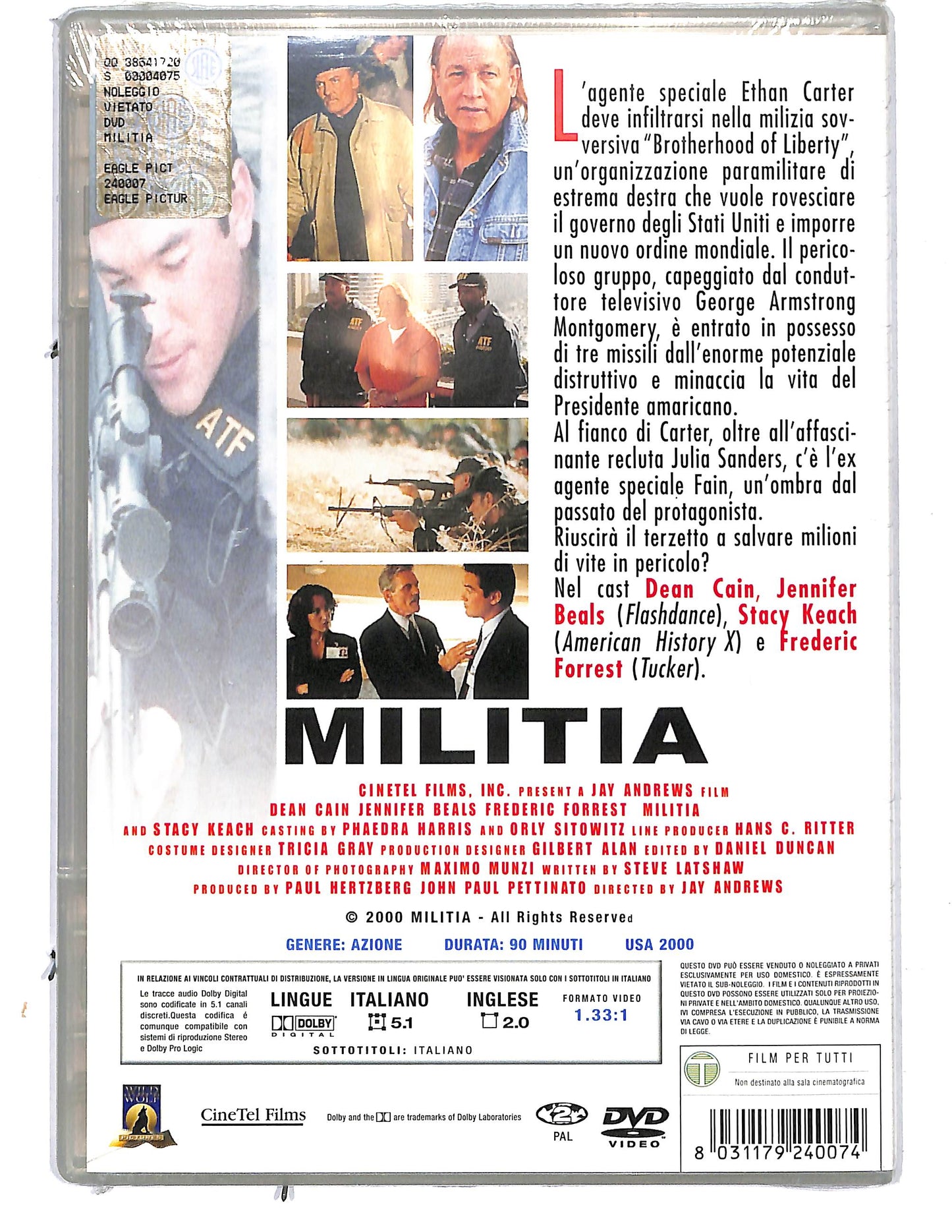 EBOND Militia slimcase DVD DB685906