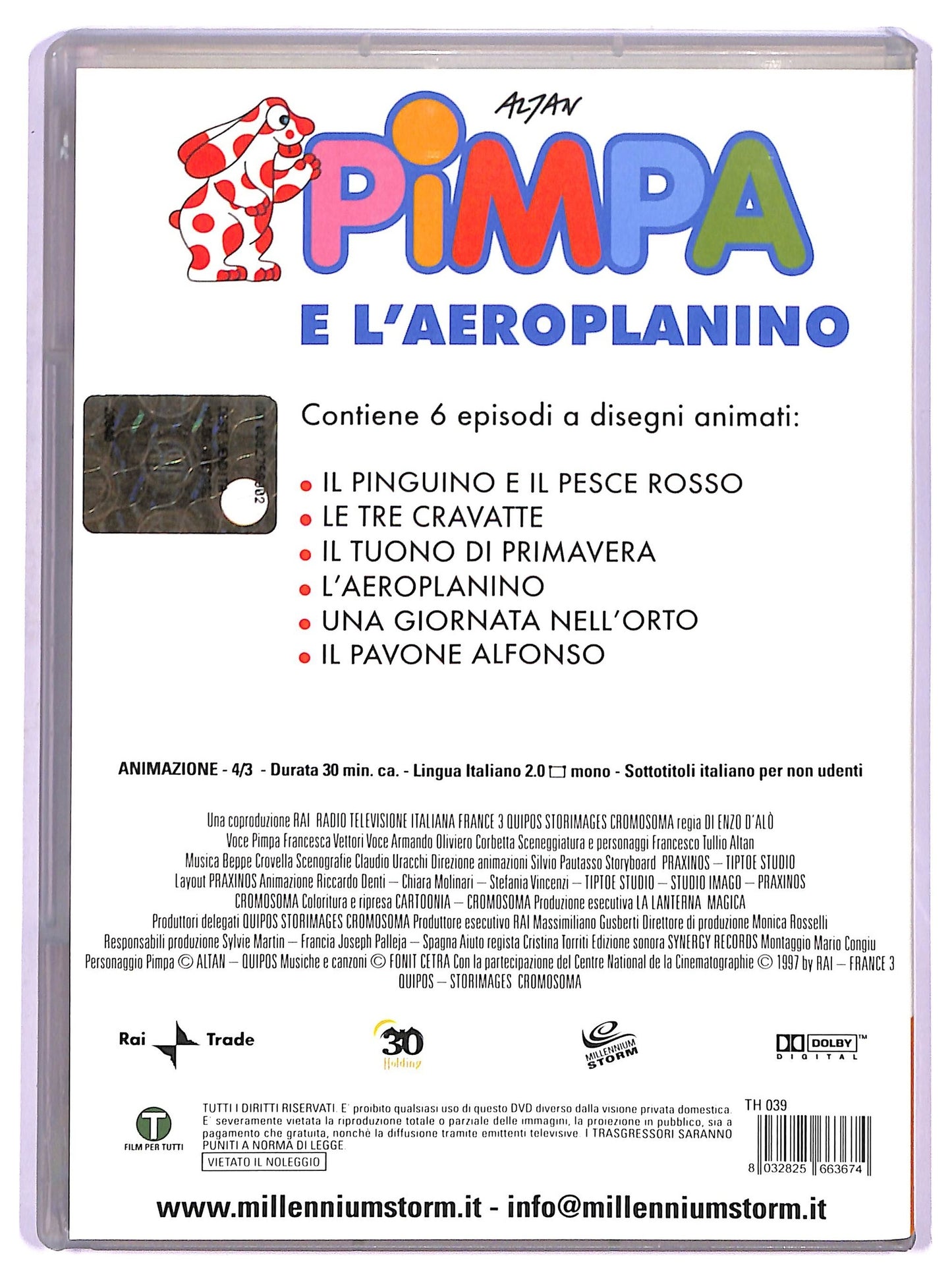 EBOND Pimpa e l'aeroplanino DVD DB685957
