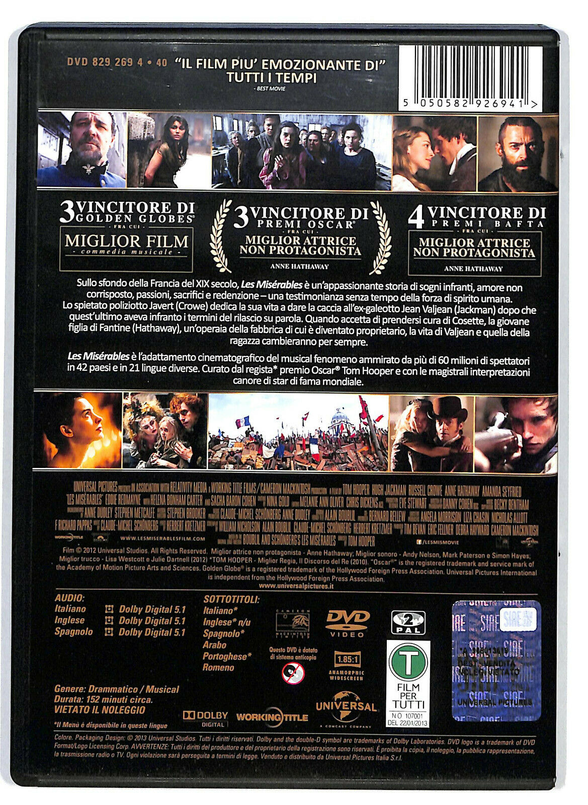 EBOND Les Miserables DVD DB686109