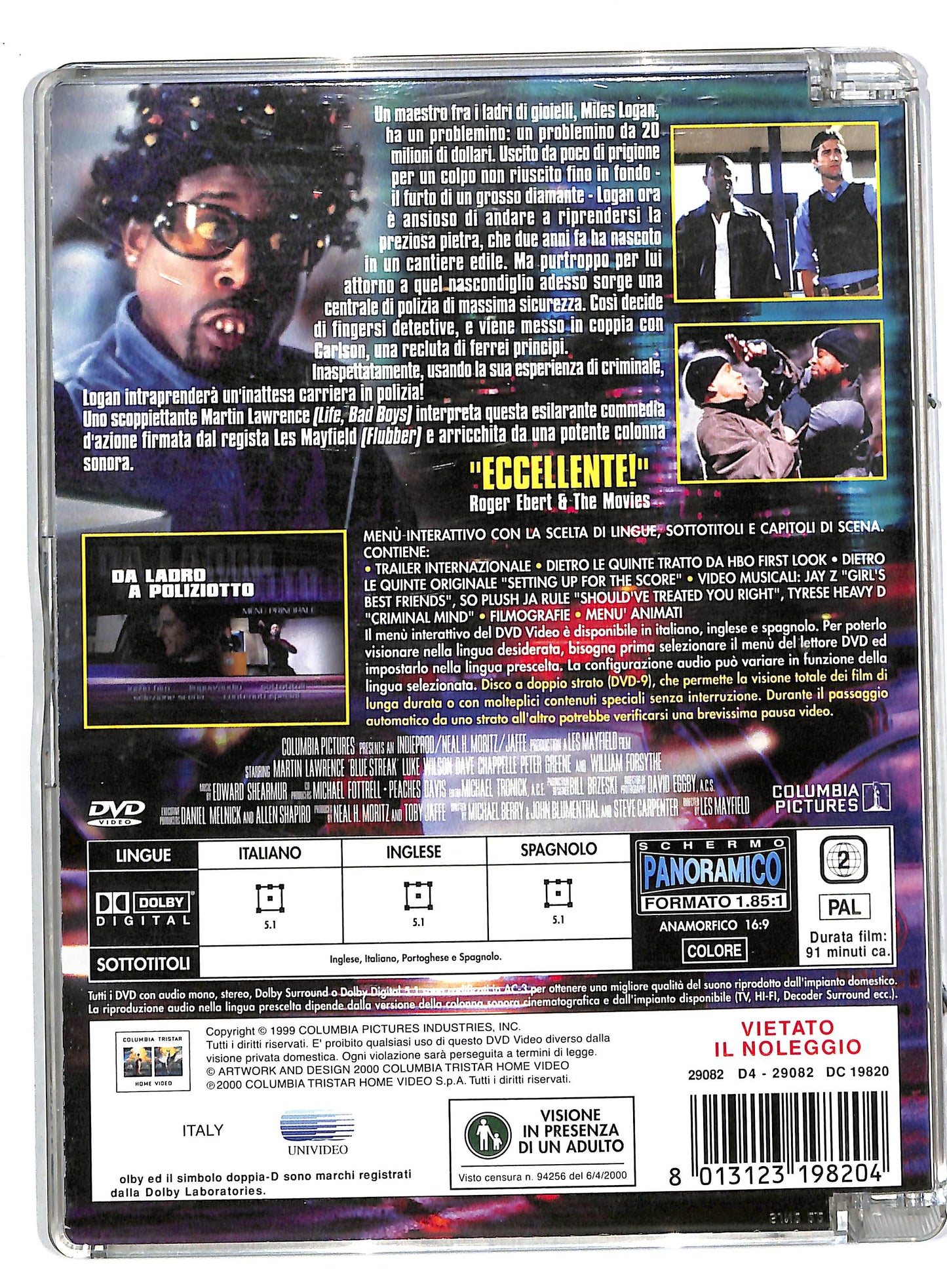 EBOND Da ladro a poliziotto SJB DVD DB686234