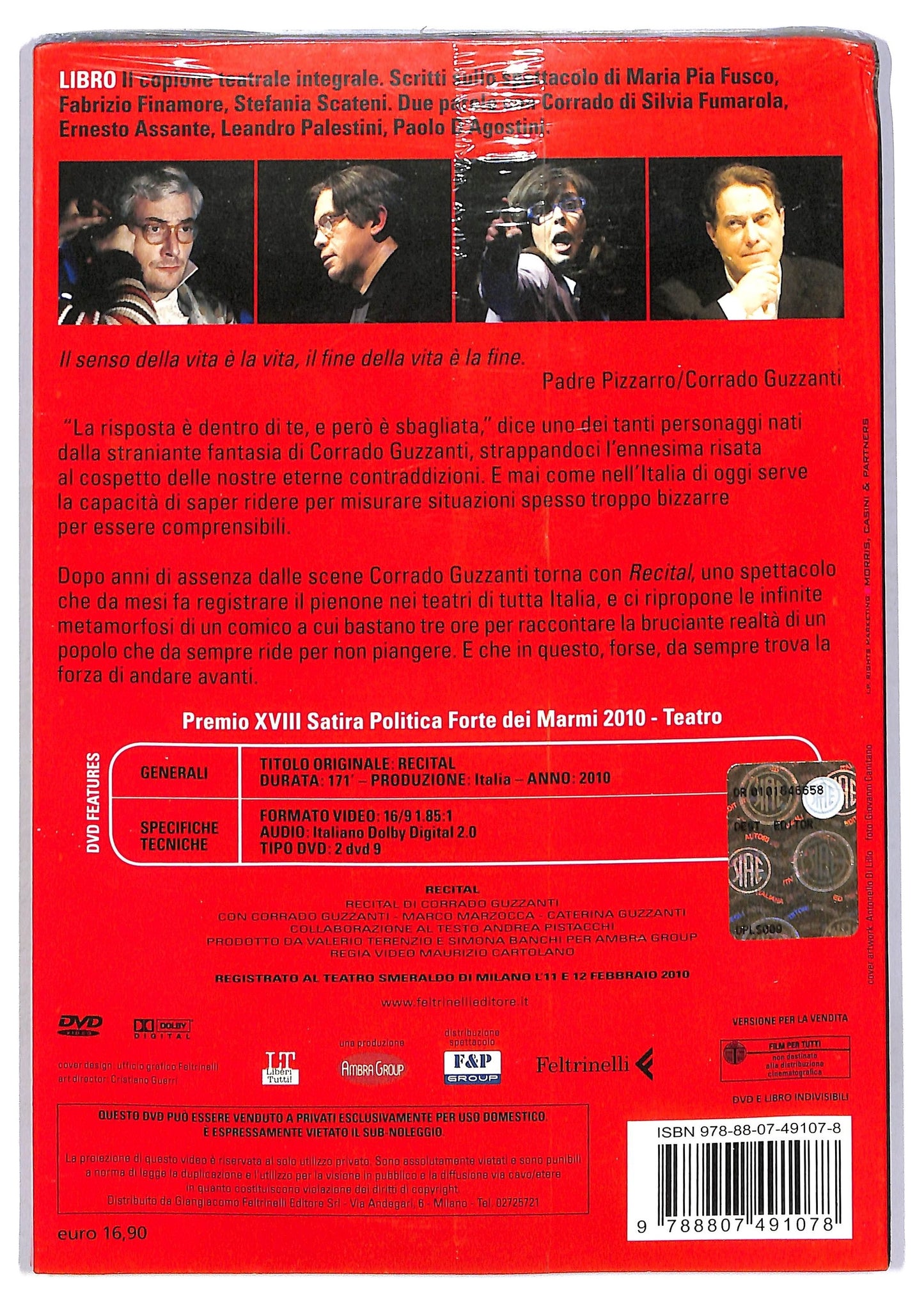 EBOND Recital EDITORIALE DVD DB686313