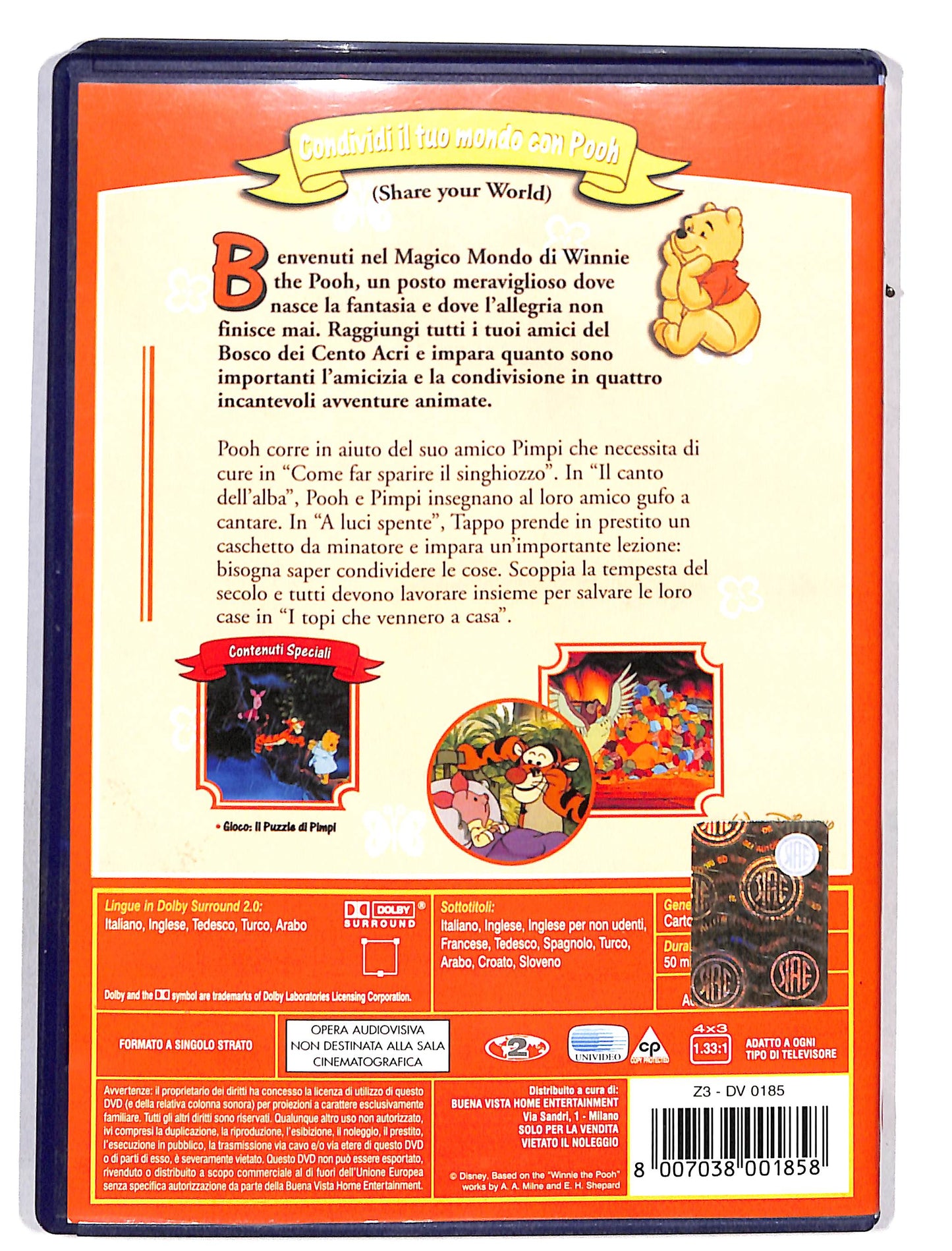 EBOND Il Magico Mondo di Winnie the Pooh DVD DB686319