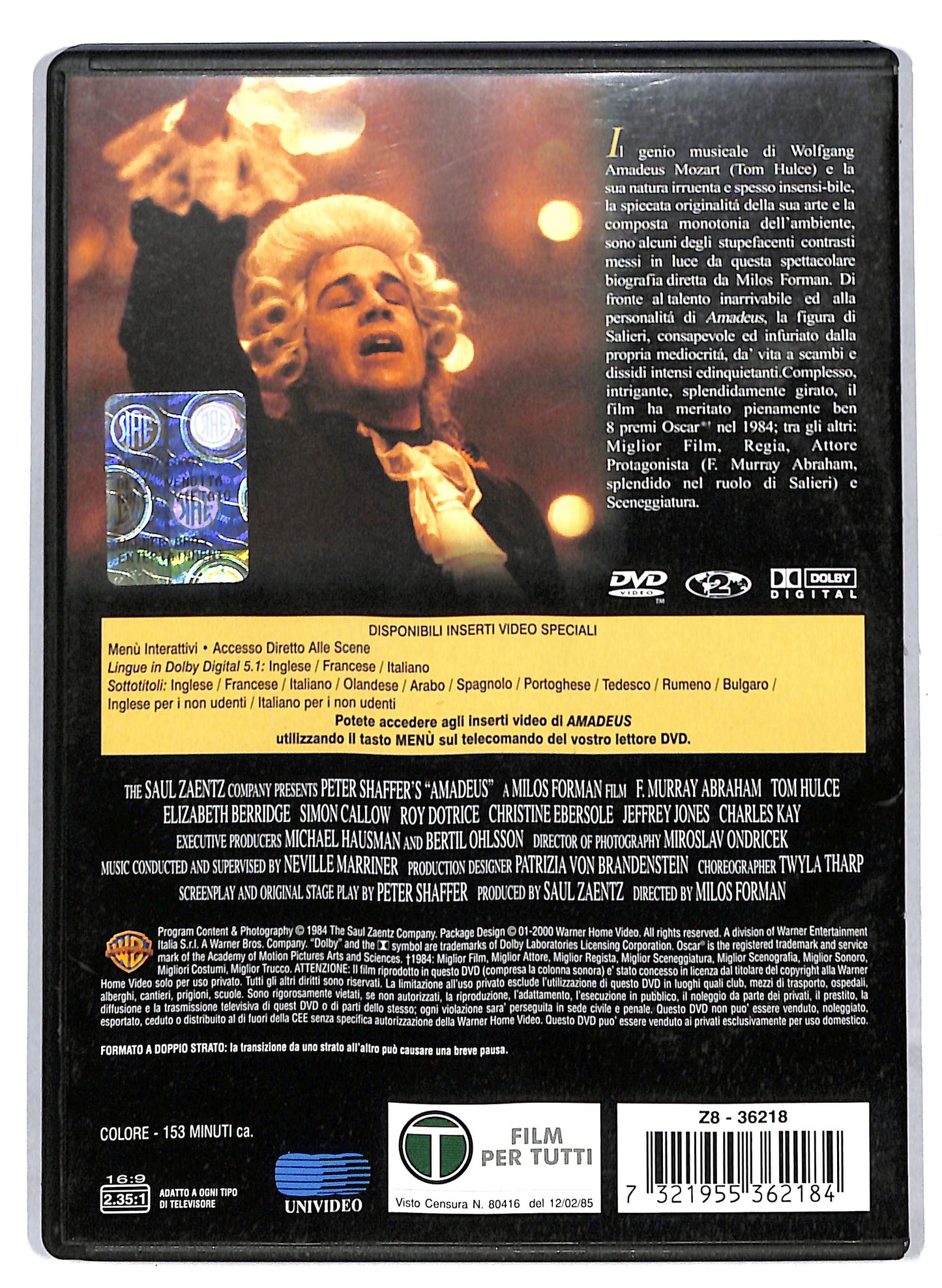 EBOND Amadeus DVD DB686333