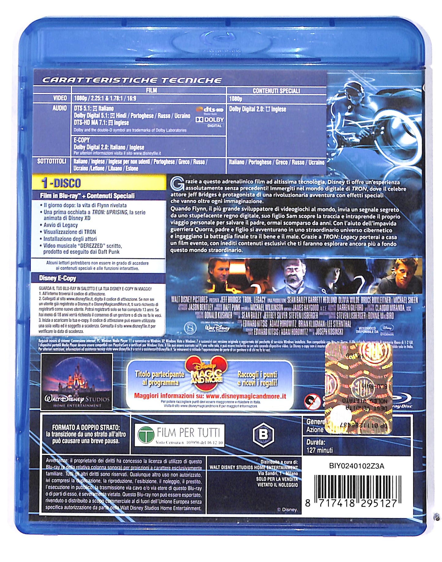 EBOND Tron The Original BLURAY + Disney E-copy BLURAY DB686442