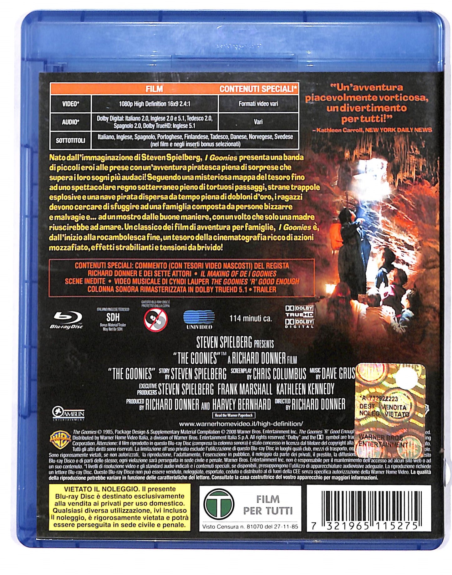 EBOND I Goonies BLURAY DB686443