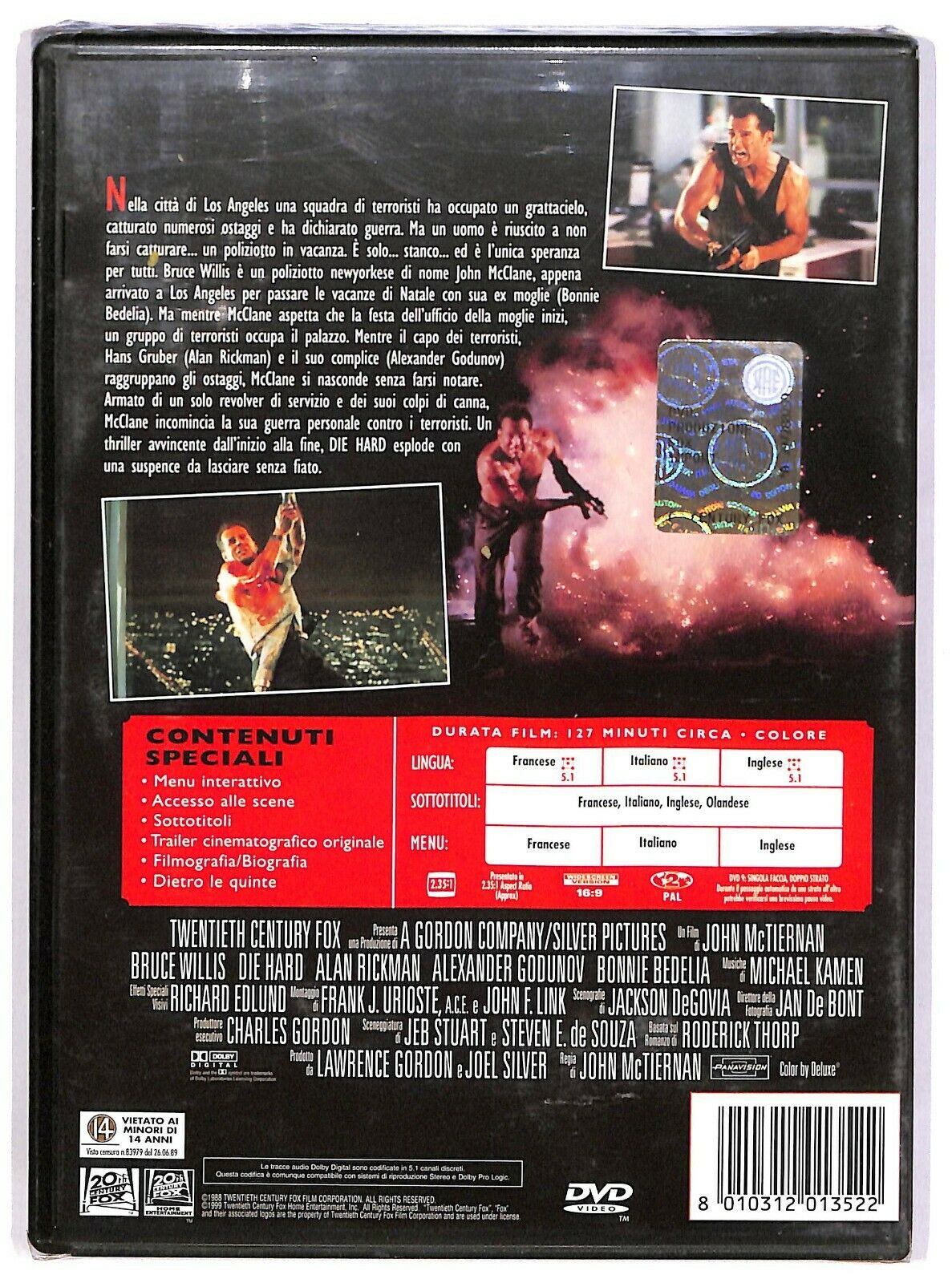 EBOND Die Hard - Trappola Di Cristallo DVD DB686701