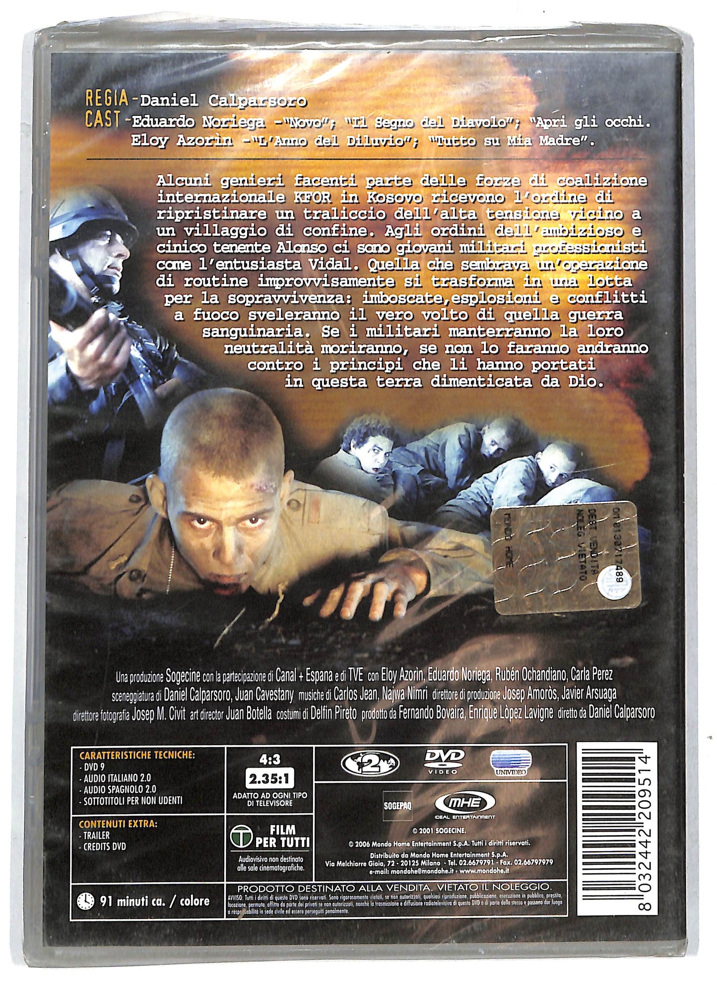 EBOND Guerreros DVD DB686744