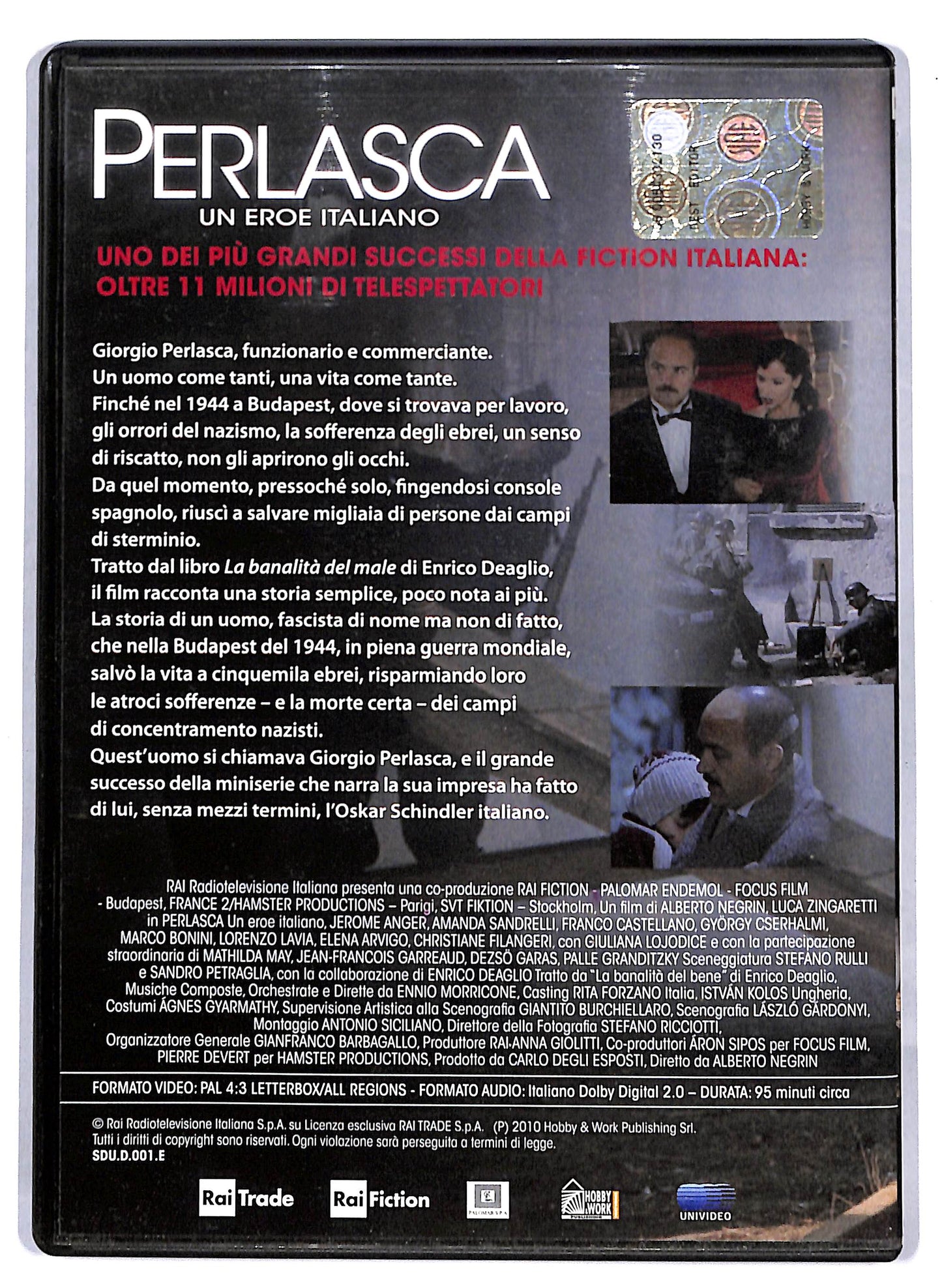 EBOND Perlasca - Un eroe italiano - Parte 1 EDITORIALE DVD DB686760
