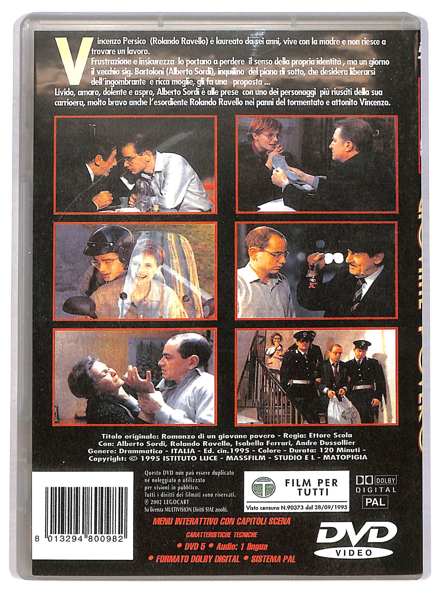 EBOND Romanzo di un giovane povero DVD DB686766
