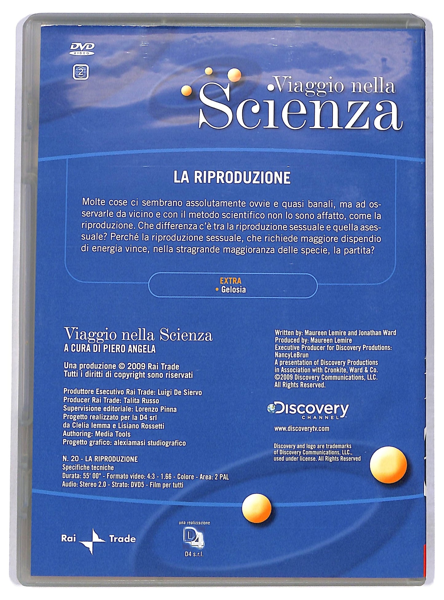 EBOND Piero Angela Viaggio Nella Scienza La Riproduzione EDITORIALE DVD DB686840