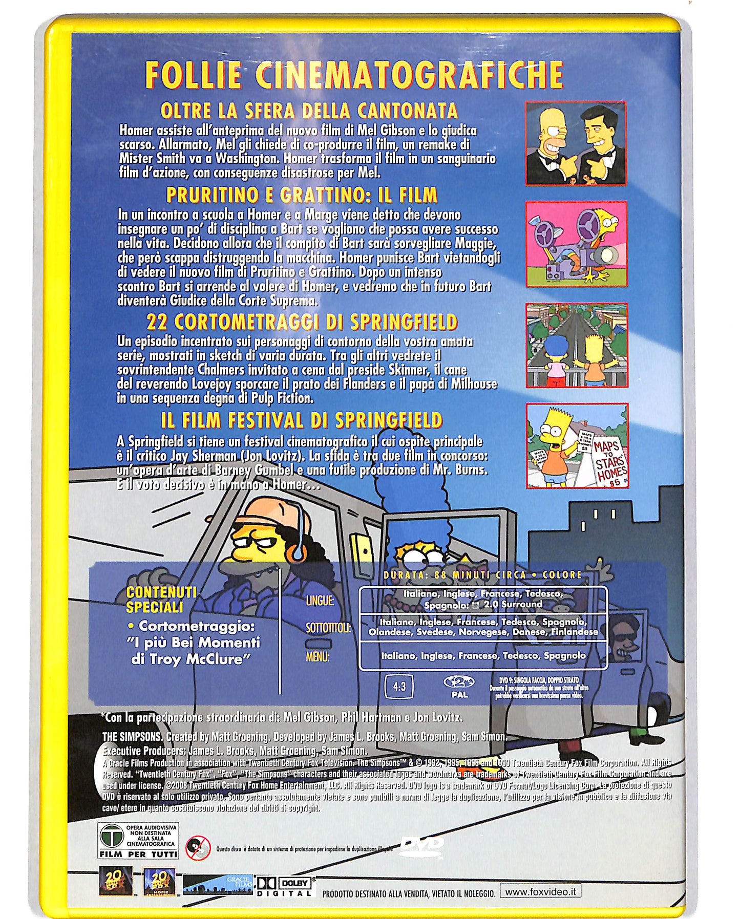EBOND I Simpson Film Festival volume 18 EDITORIALE DVD DB686901