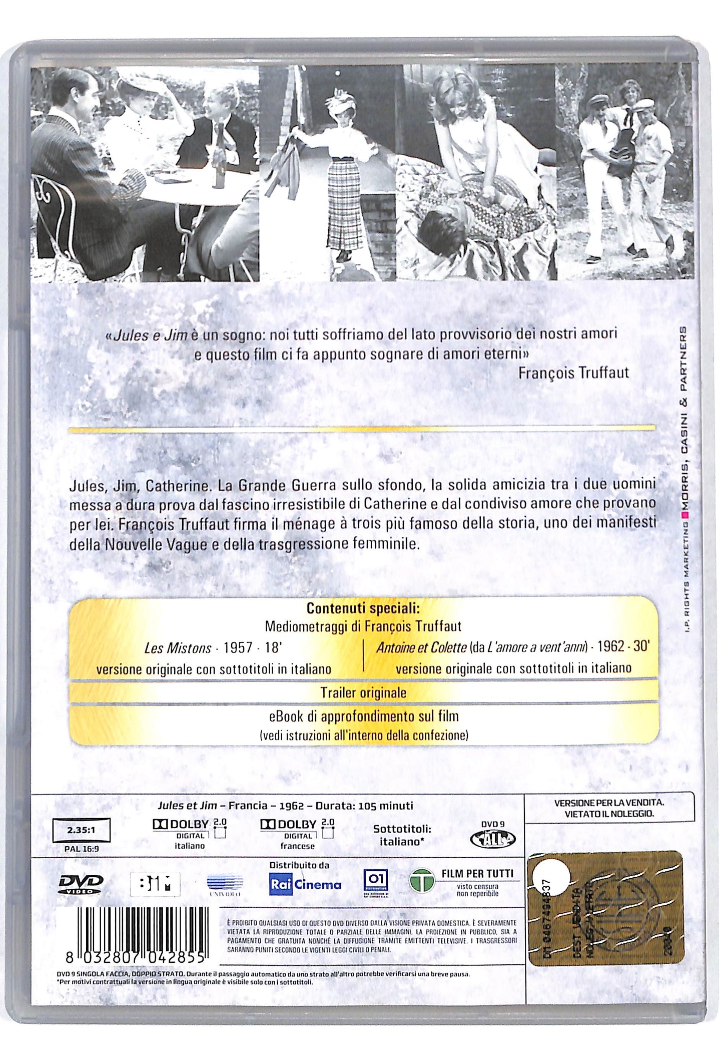 EBOND Jules e Jim DVD DB687027