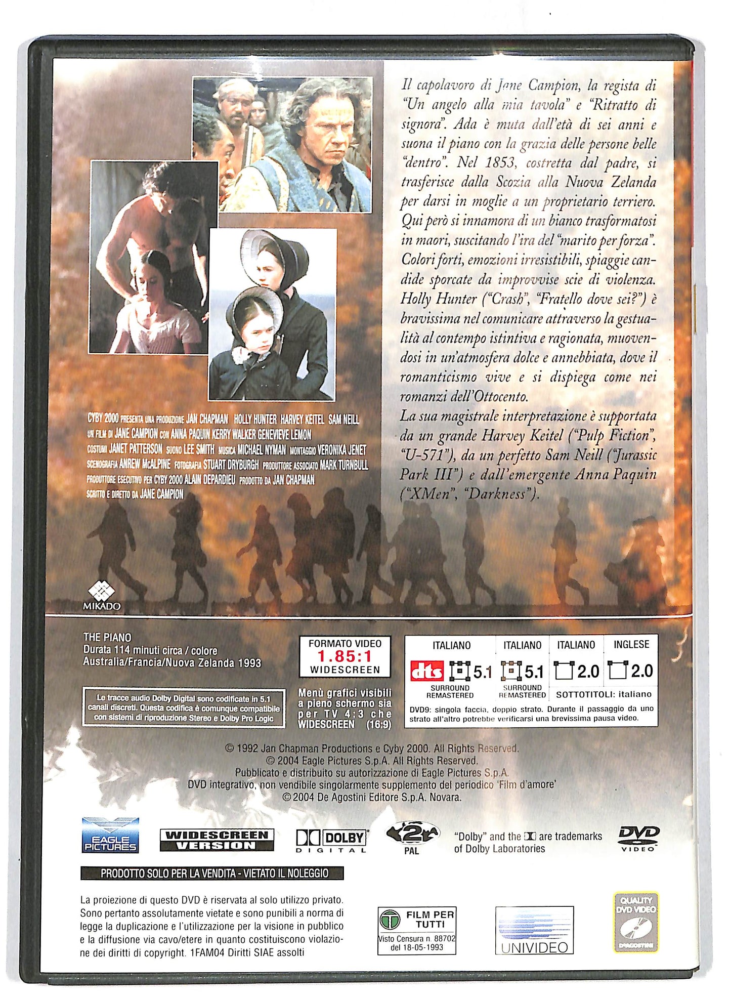 EBOND Film d'amore - Lezioni di piano EDITORIALE DVD DB687247