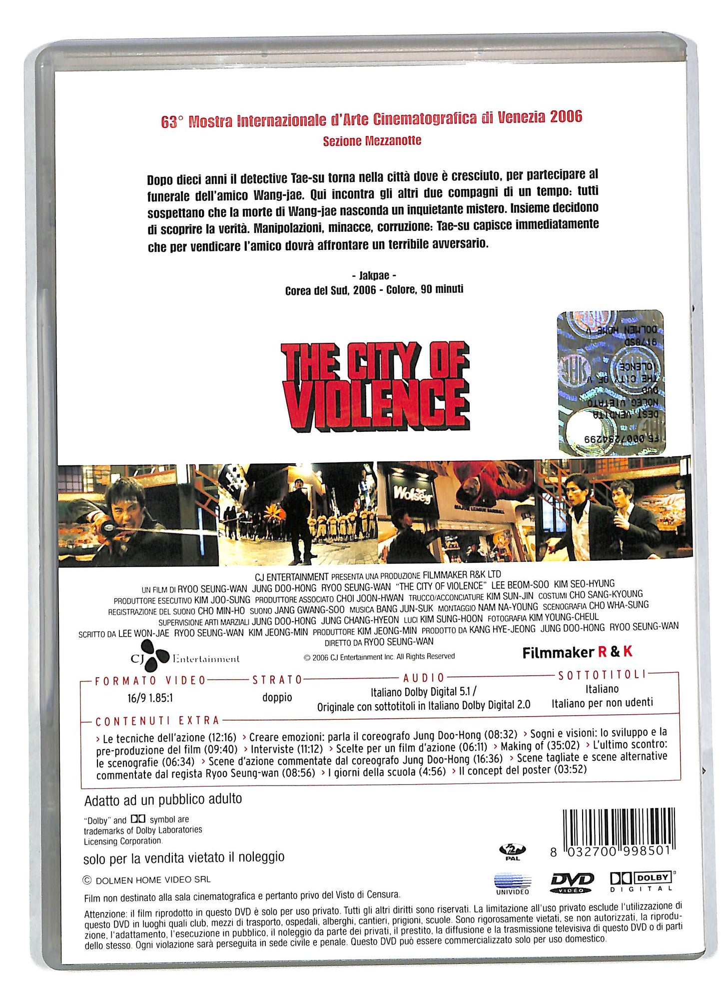EBOND The city of violence DVD DB687481