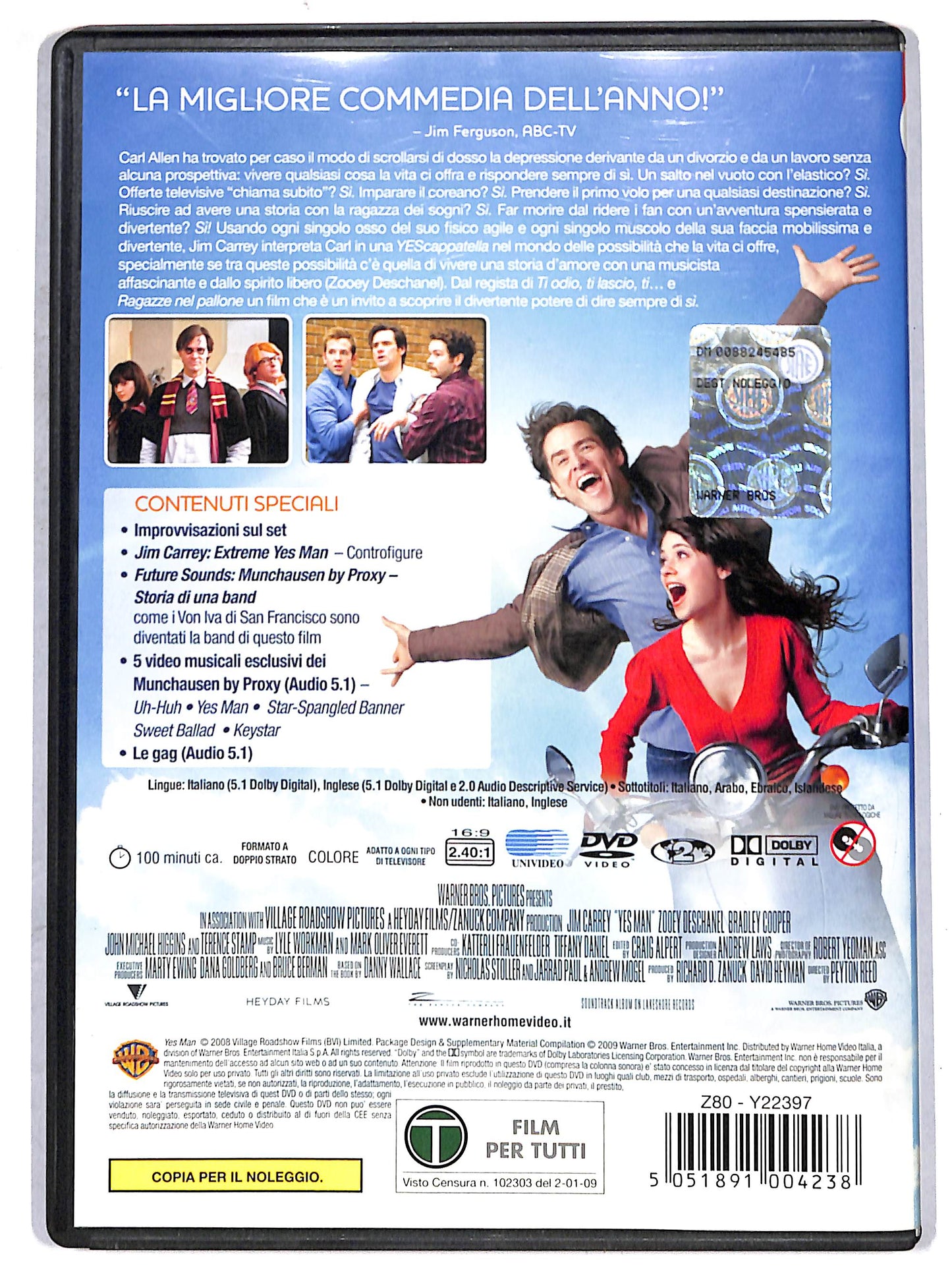 EBOND yes man NOLEGGIO DVD DB687622