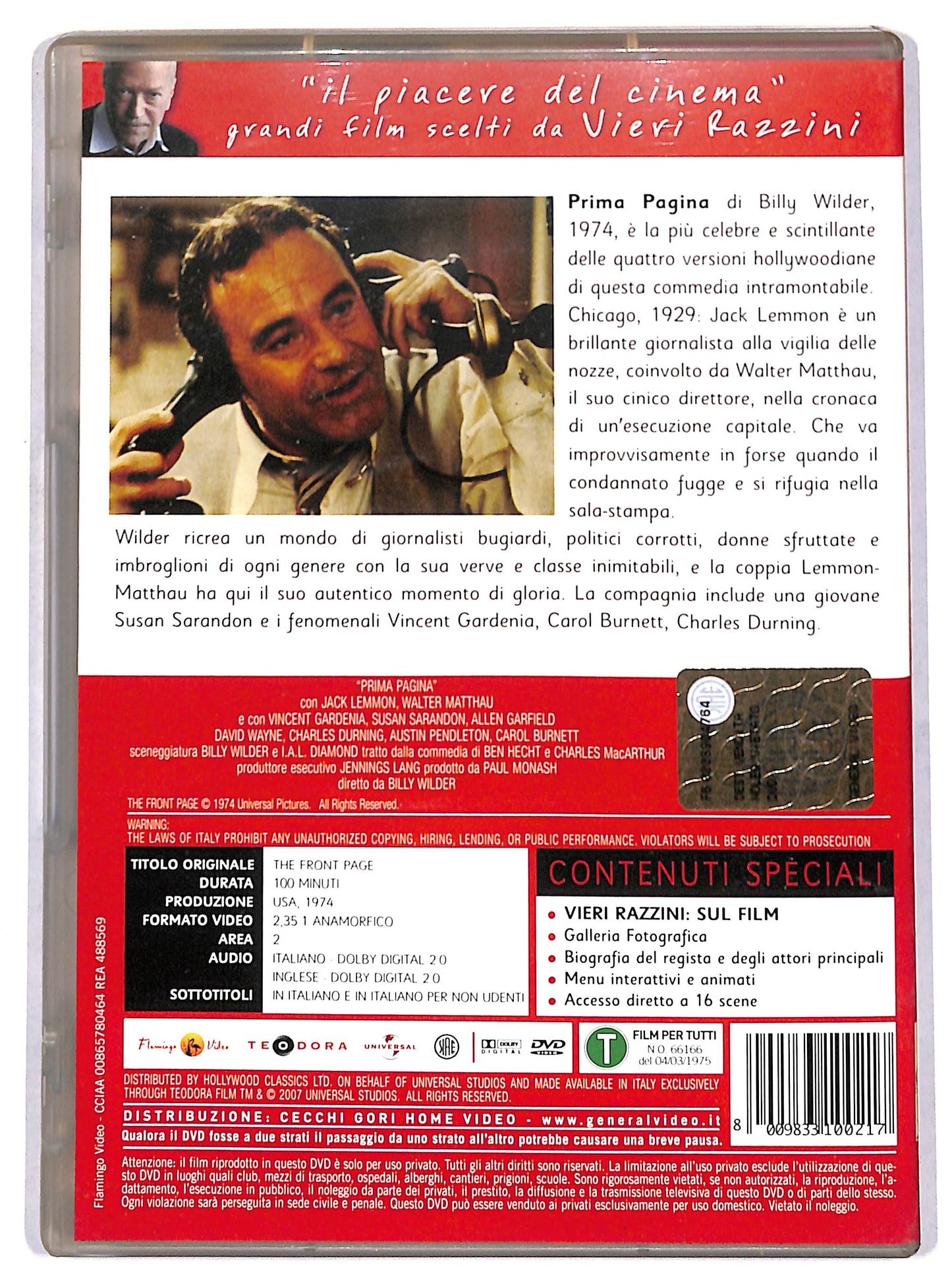 EBOND Prima pagina DVD DB687703