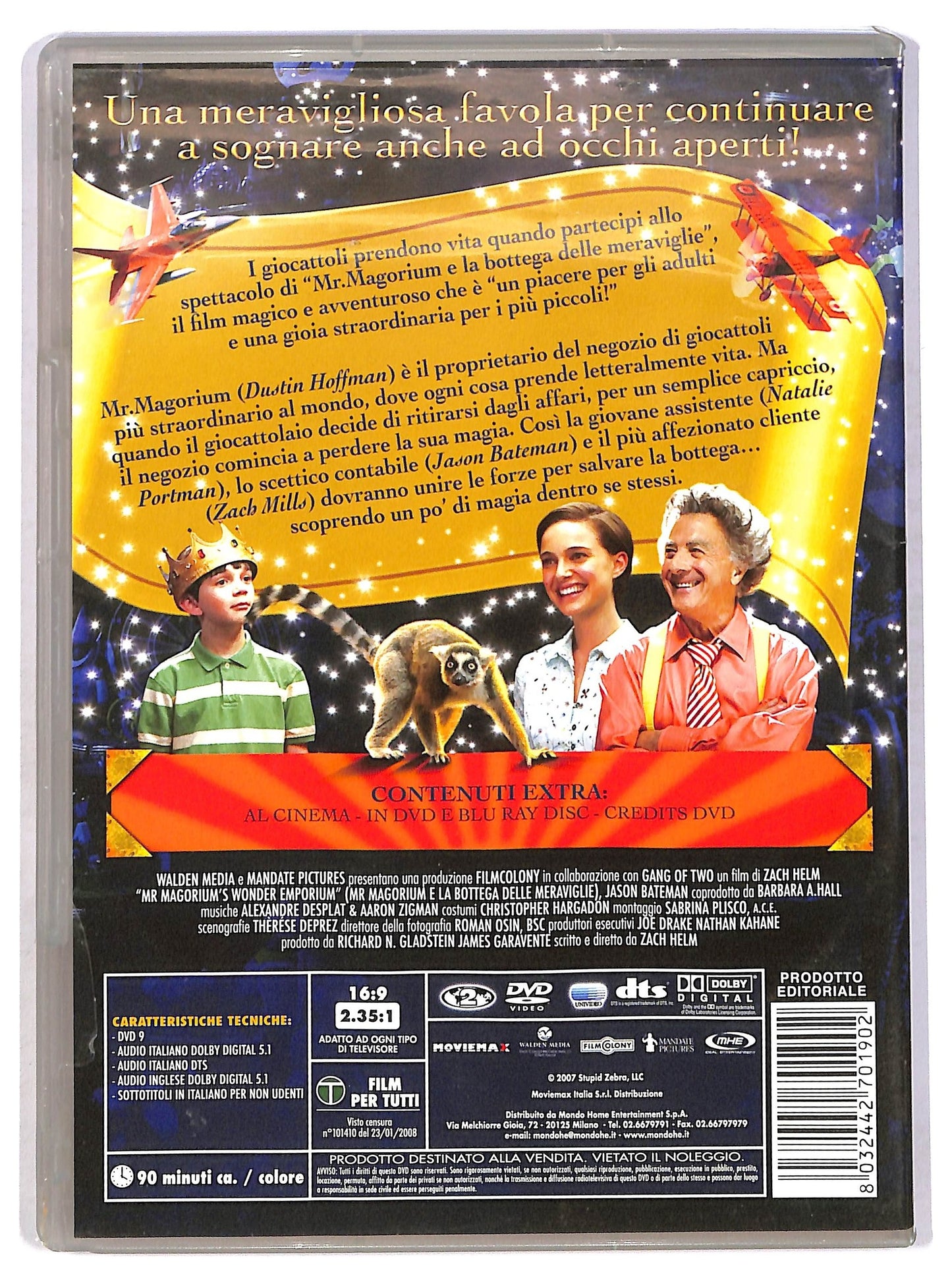 EBOND Mr Magorium e la bottega delle meraviglie EDITORIALE DVD DB687720