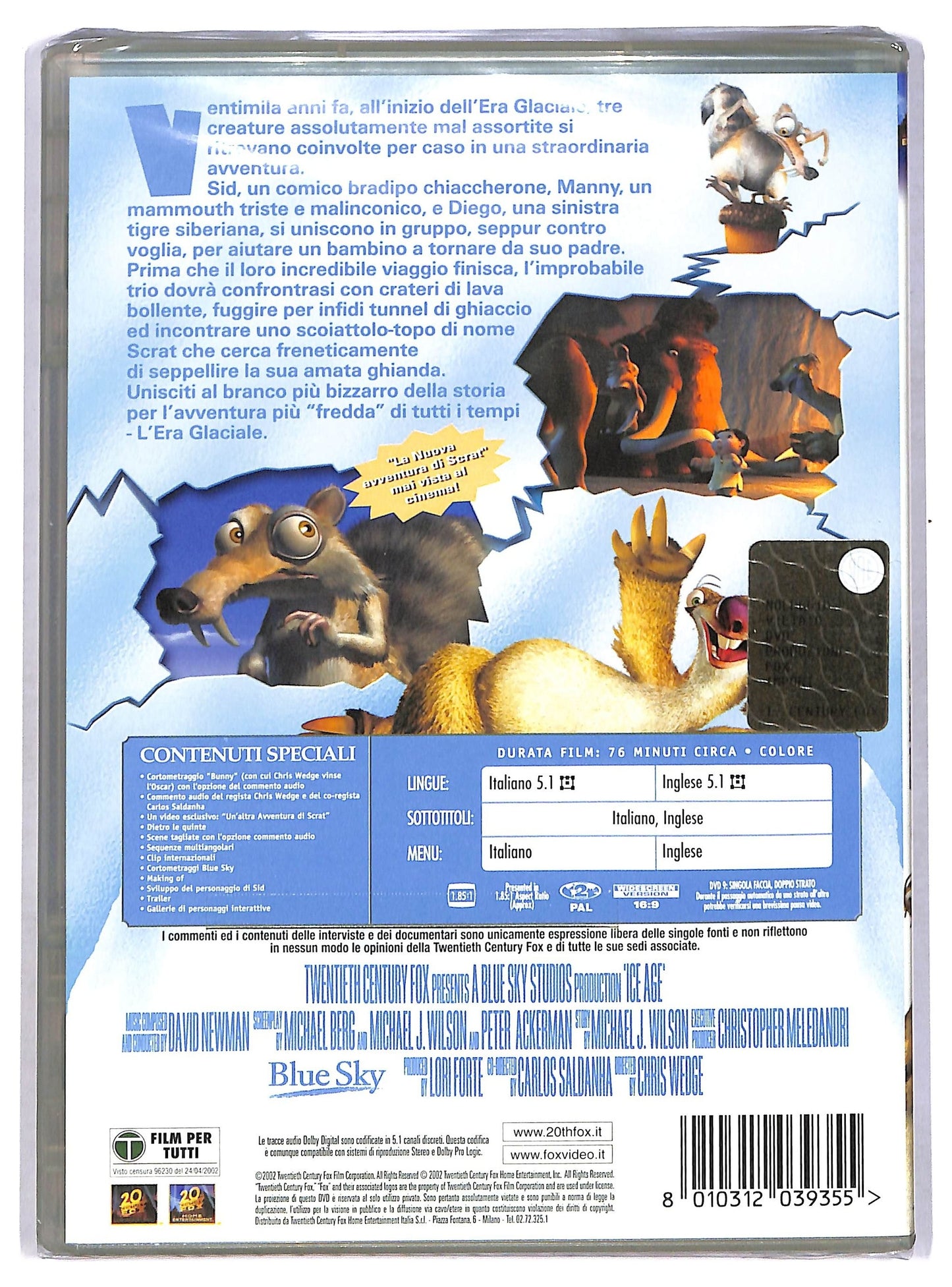 EBOND L'era glaciale DVD DB687743