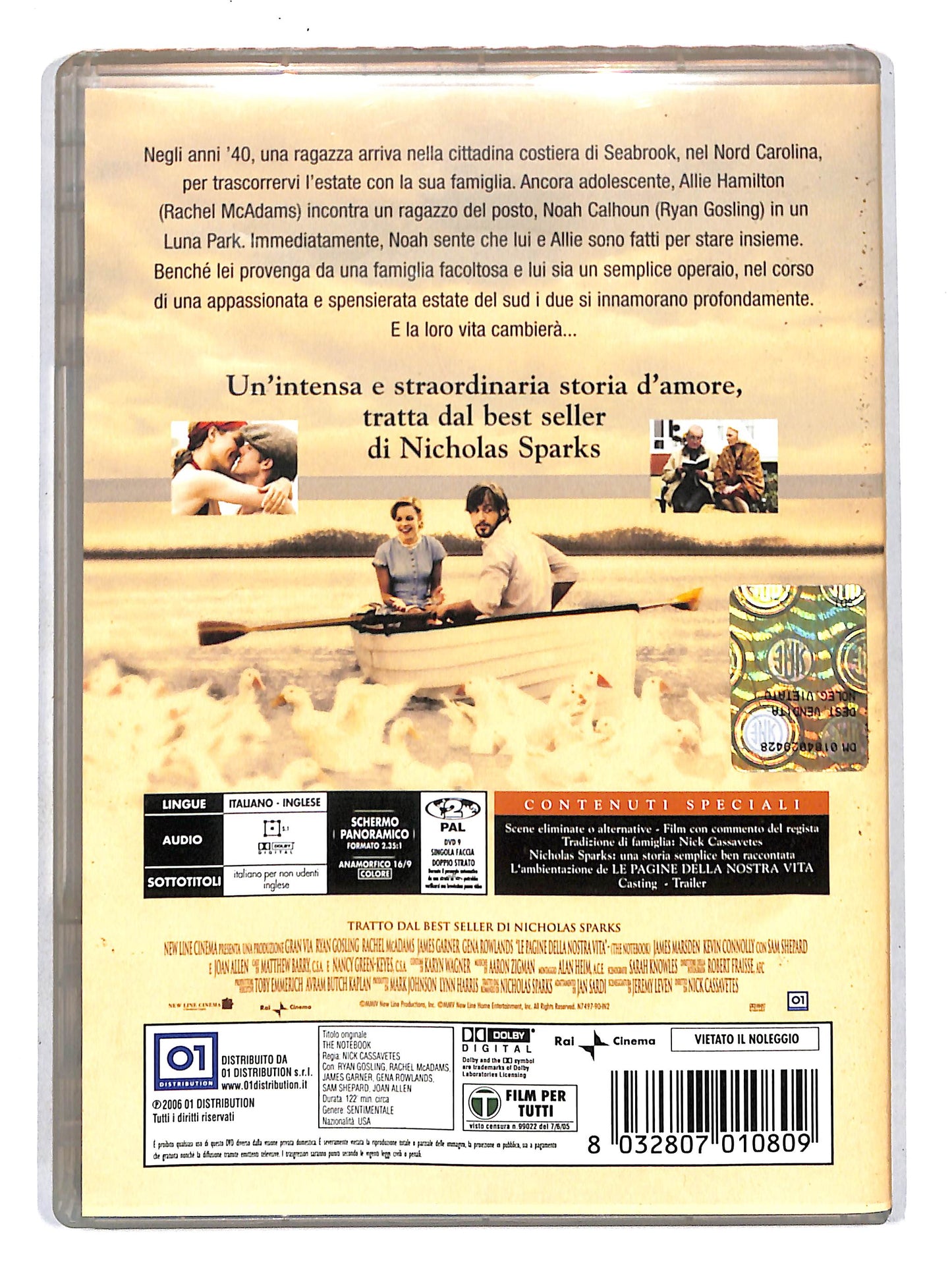 EBOND le pagine della nostra vita DVD DB687902